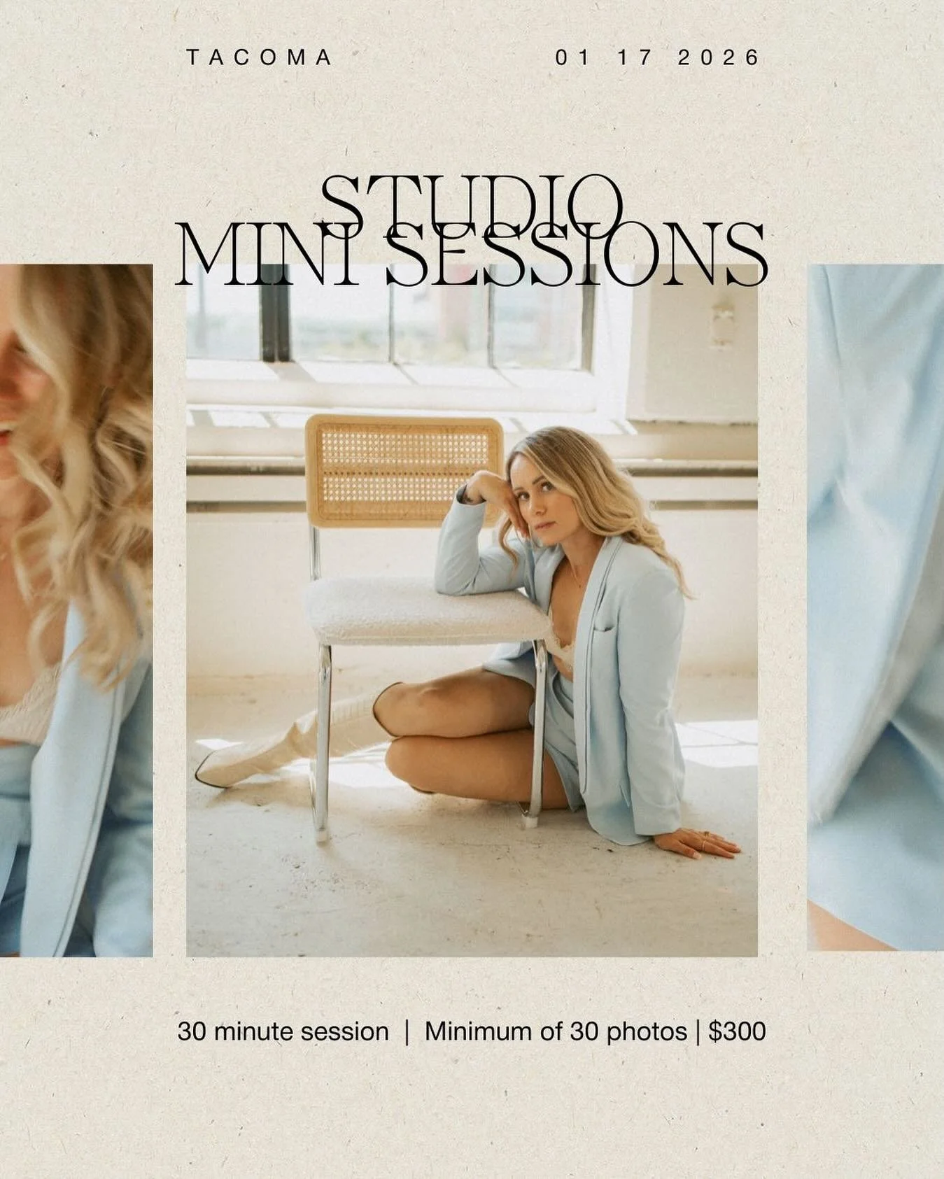 Dreading that mid-winter slump? Well, it&rsquo;s the perfect time to step in front of the camera! Whether you&rsquo;ve been thinking about updating your branding photos, headshots, or simply craving a creative outlet to start the new year inspired &m