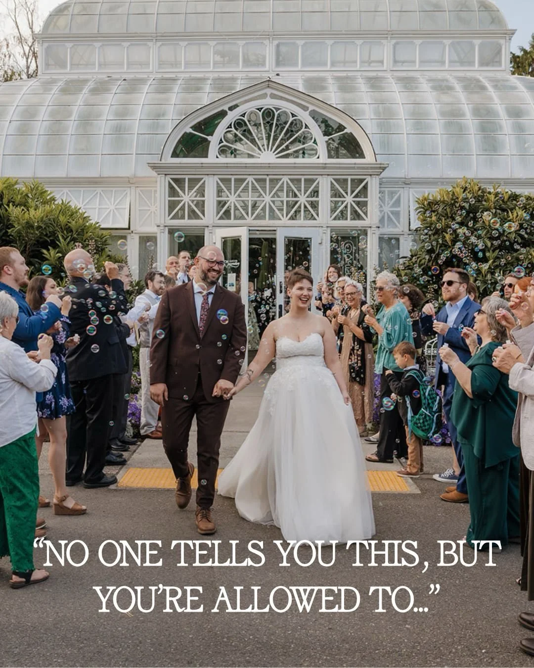 No one tells you this&hellip; but you&rsquo;re allowed to.
Allowed to skip the traditions. Allowed to wear whatever makes you feel powerful. Allowed to make it intimate. Or chaotic. Or cinematic as hell.
Somewhere along the way, weddings turned into 