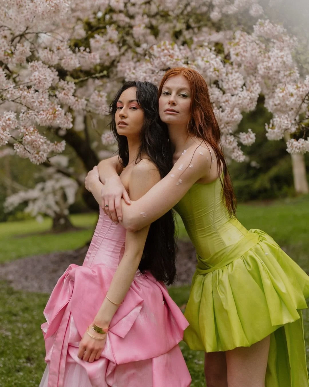 Light rain. Cherry blossoms. A little bit of magic in the air. 🌸

This spring editorial was all about whimsy and girlhood &mdash; running through the rain, laughing too loud, and letting the petals fall wherever they may. It felt like stepping into 