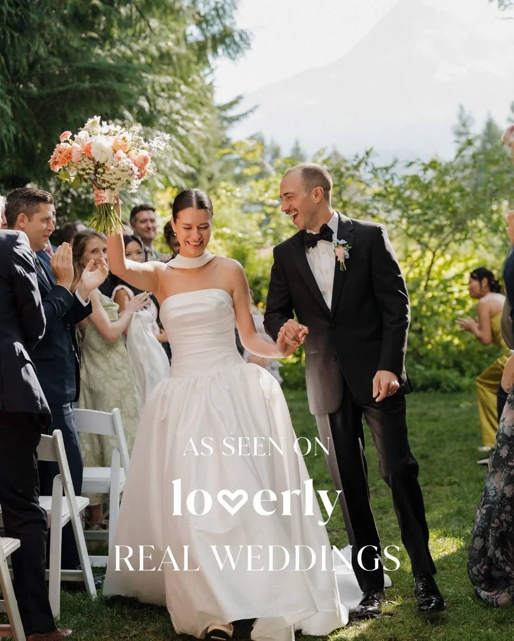 Maya and Scott&rsquo;s wedding at Mt. Hood Organic Farms was the most beautiful blend of late-season color &mdash; lush flowers everywhere, crisp air, and the most incredible views of the mountain. It felt like that perfect moment where summer is jus