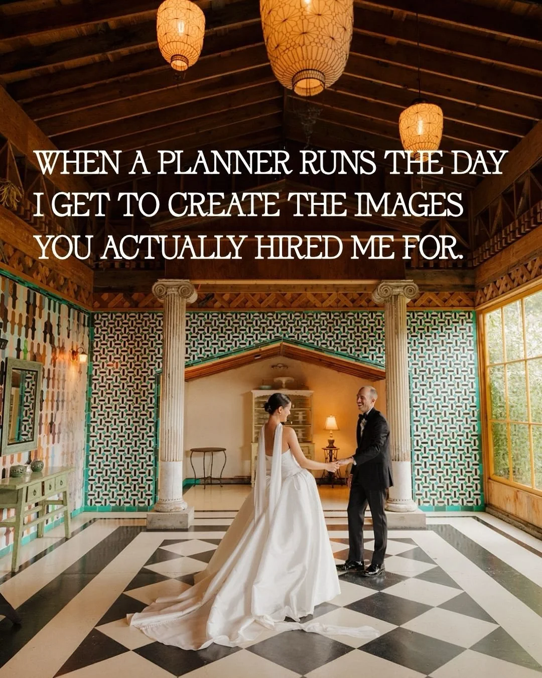 I&rsquo;ve photographed enough weddings to know this:

The most effortless wedding days are never accidental.

They&rsquo;re thoughtfully supported.

Not so vendors can have an easier day&hellip;
But so your memories can be documented at their fulles