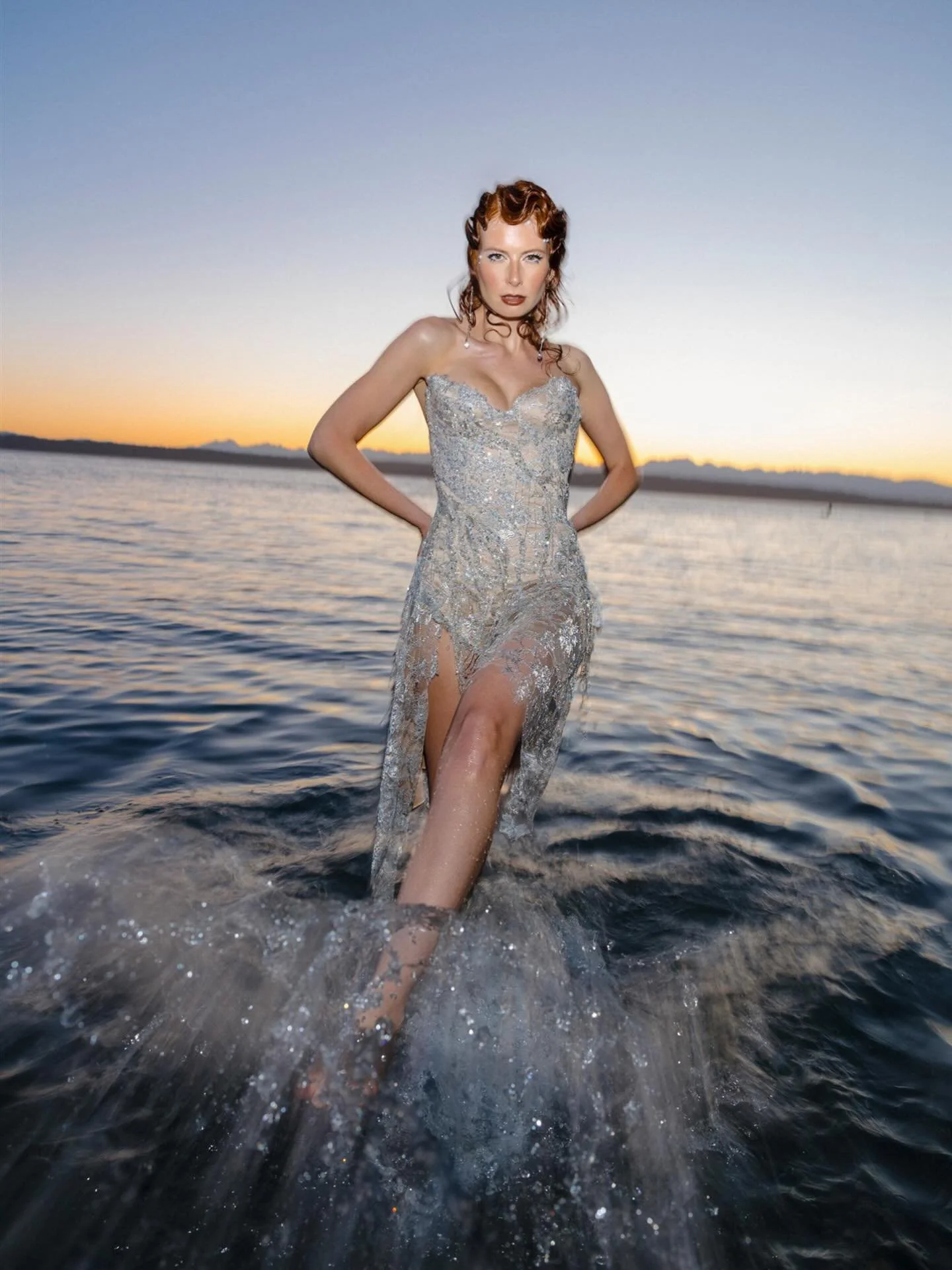 Caught a mermaid&hellip; not giving her back 

Hair: @hairbyalise 
Makeup: @offblackarts 
Model: @irelandkscheer 
Designer: @angelinebrunkstudio 

Seattle editorial photographer | Seattle fashion photographer