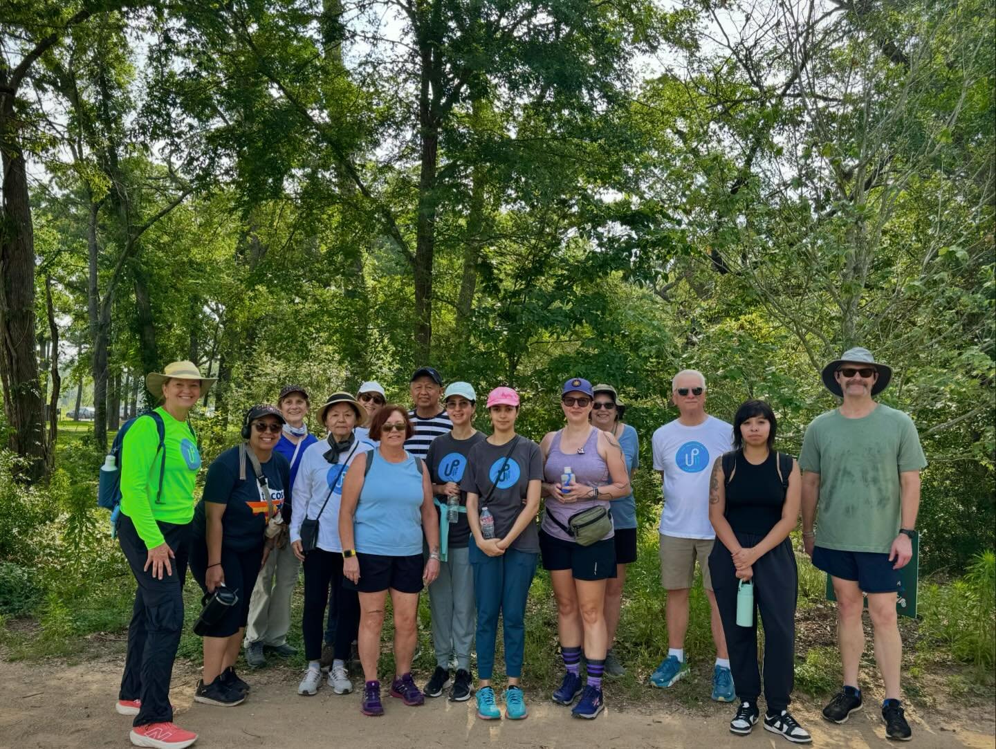 Wellness Walk Friday at Memorial Park. So much beauty along the path! Join us next week and see what a difference a walk in the woods can make. #GoWalkYourself #Houston @memorialparkconservancy