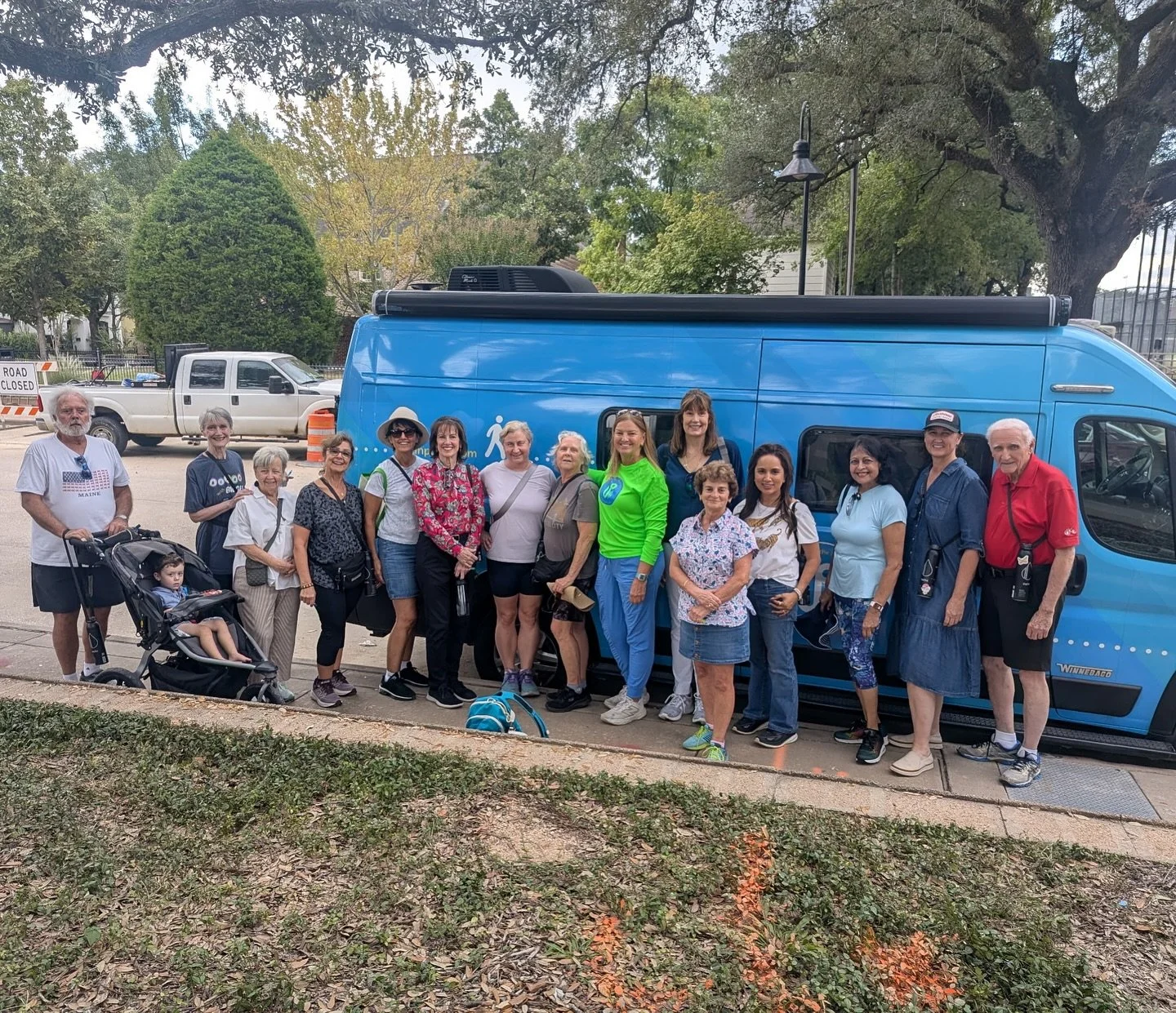 I had a great time last week leading a Wellness Walk sponsored by The City of West University Place Senior Services! Walking and talking and exploring a neighborhood that most of the group have lived for many decades. There are always new things to s