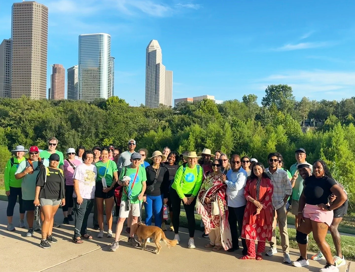 Buffalo Bayou Park Wellness Walk 