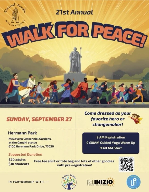 21st Annual Walk for Peace with the Eternal Gandhi Museum