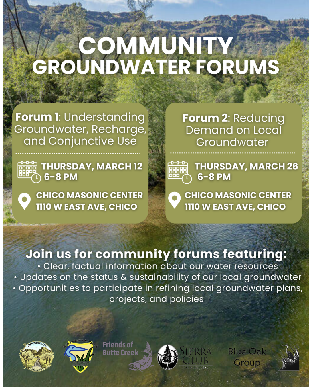Community Groundwater Forum #2 