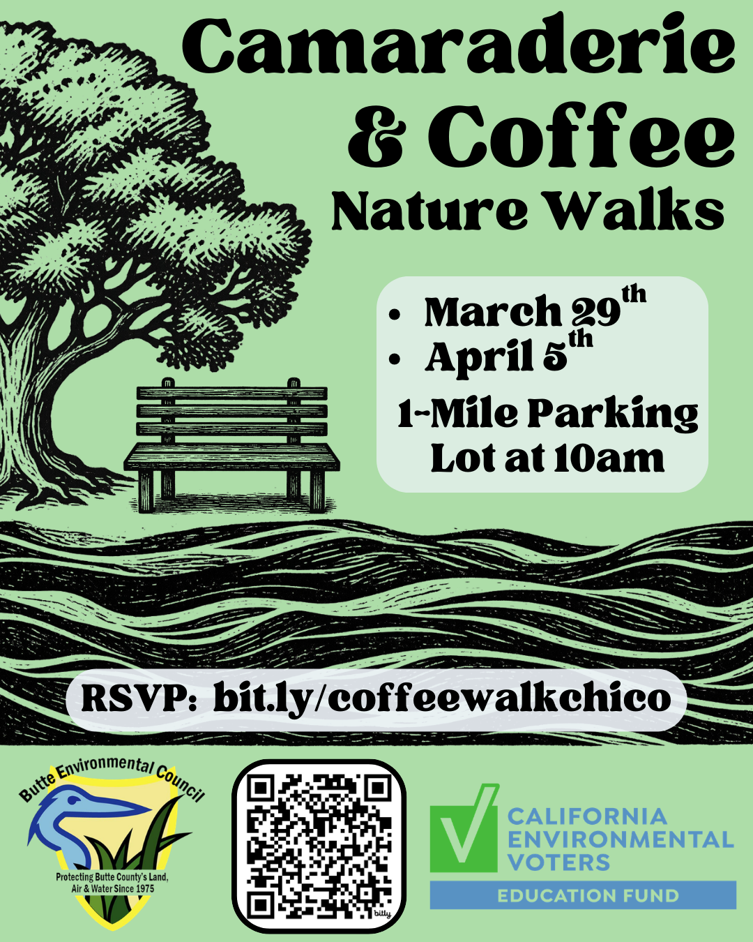Camaraderie &amp; Coffee Nature Walks | March 29