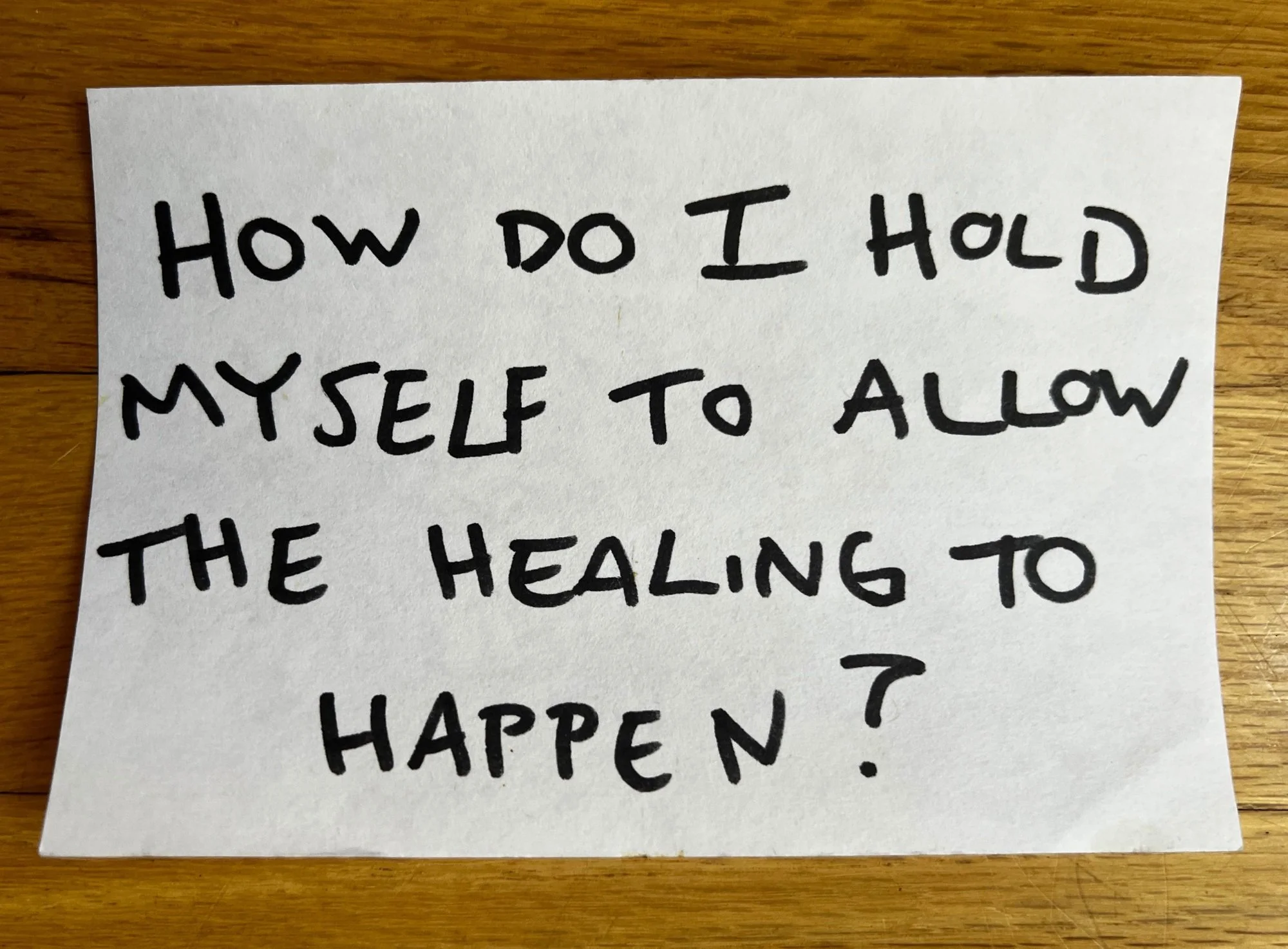 Based on the theme of organicity in Hakomi therapy.