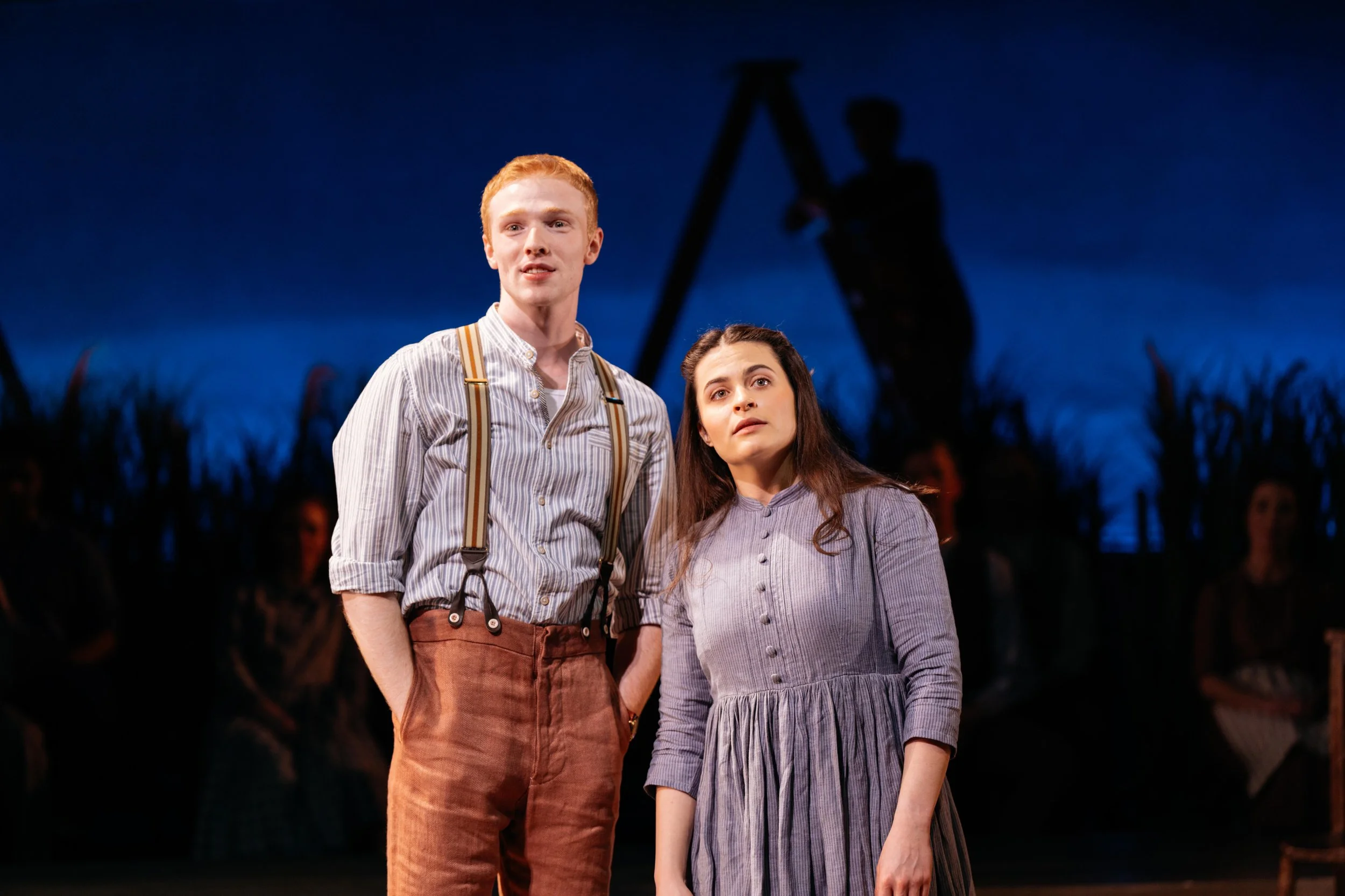  Peter Devlin (George) and Yasemin Özdemir (Emily)