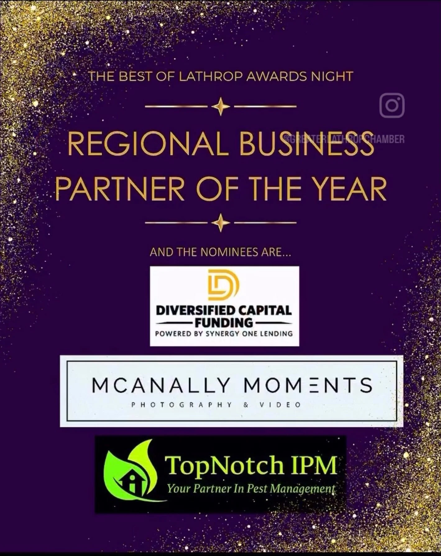 We are so honored that McAnally Moments is a top nominee for the  @greaterlathropchamber The Best of Lathrop&rsquo;s Regional Business Partner of the Year award! 

Now we need YOU to help by voting for us (one time per day every day now through 8/27)