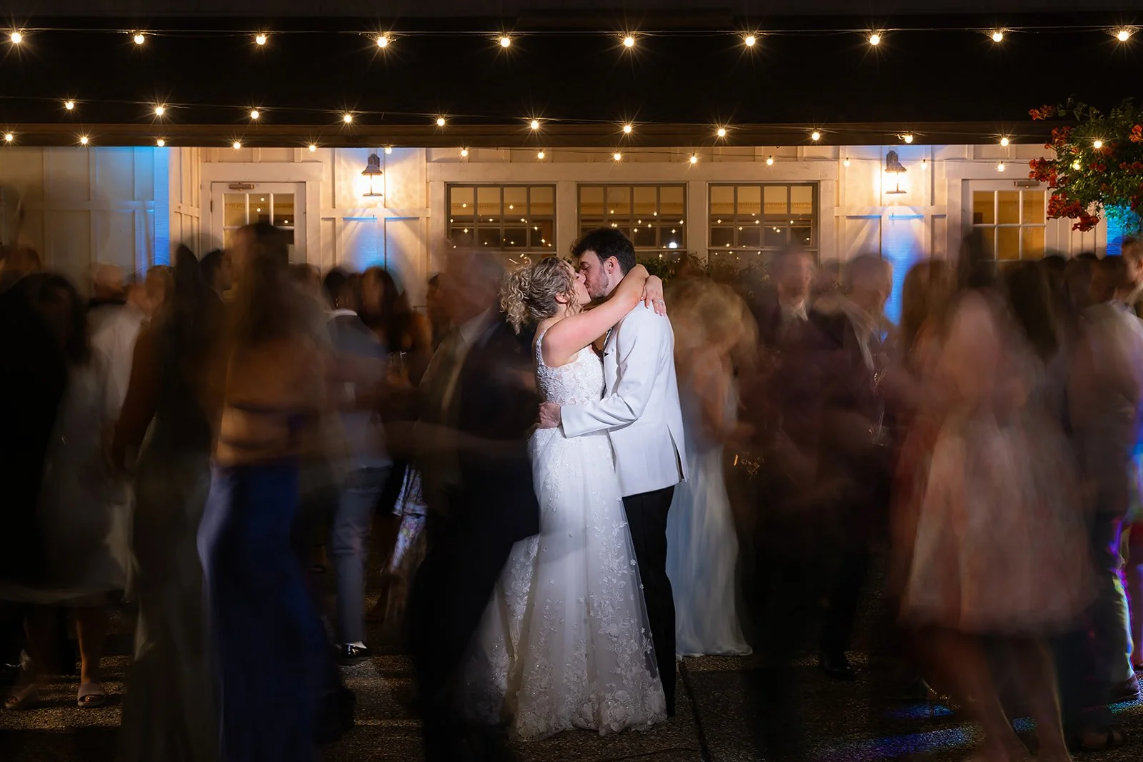 Surrounded by everyone they love, yet completely lost in each other. 

Venue: @flyingcloudfarm 
Photo &amp; Video: @mcanallymoments
Florals: @vandafloraldesign 
DJ: @soundsgoodsonoma
HMU: devotionstudiobridal
Cake: @sweetcscakeshoppe 
Rentals: @heirl
