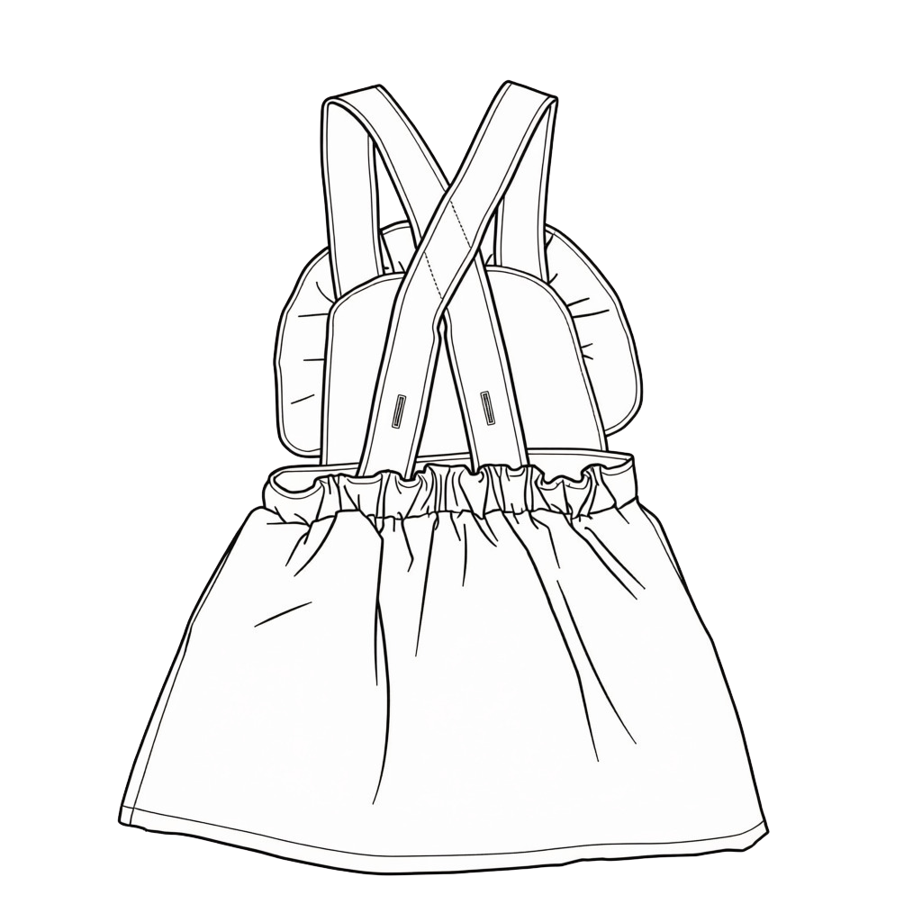 Frill Spencer kjole
