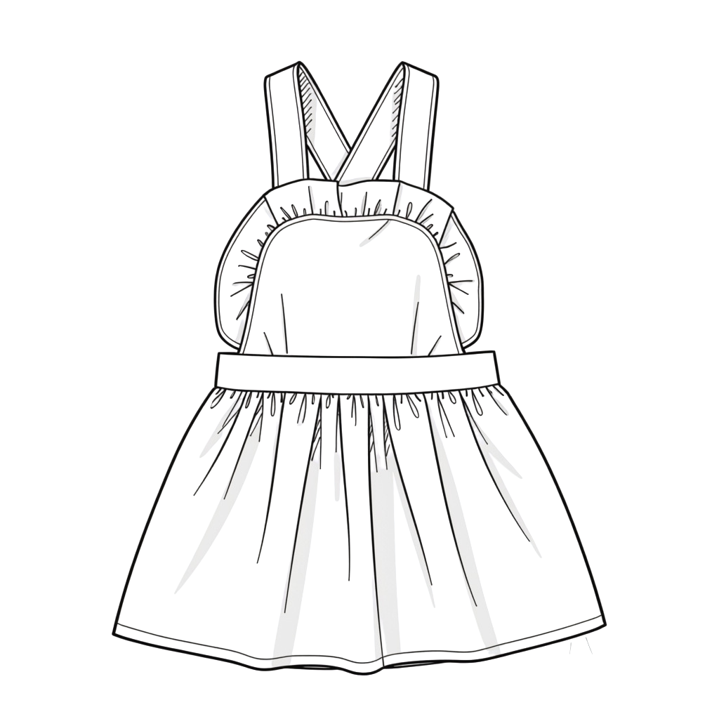 made to order spencer dress sketch