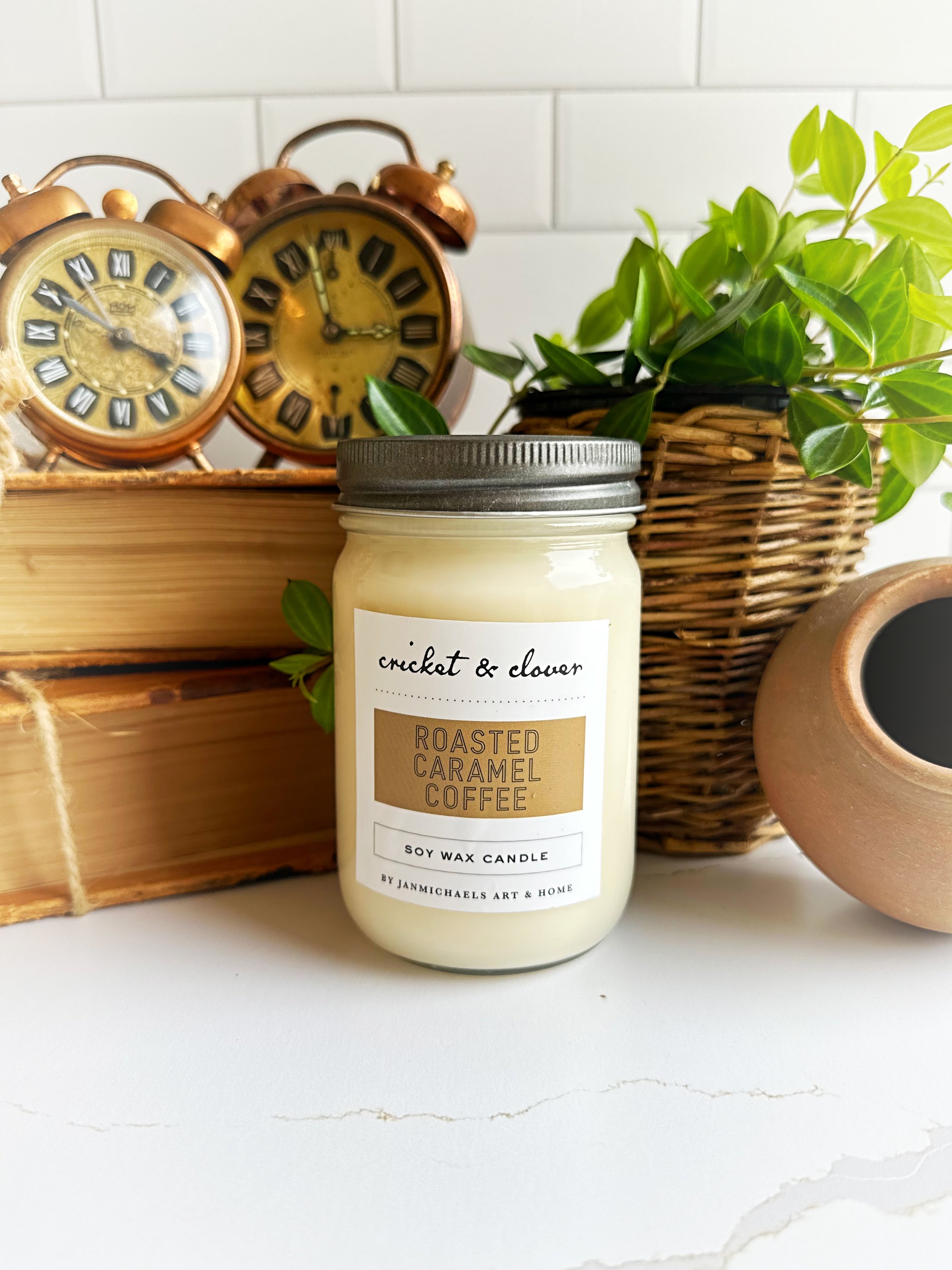 Roasted Caramel Coffee Jar Candle