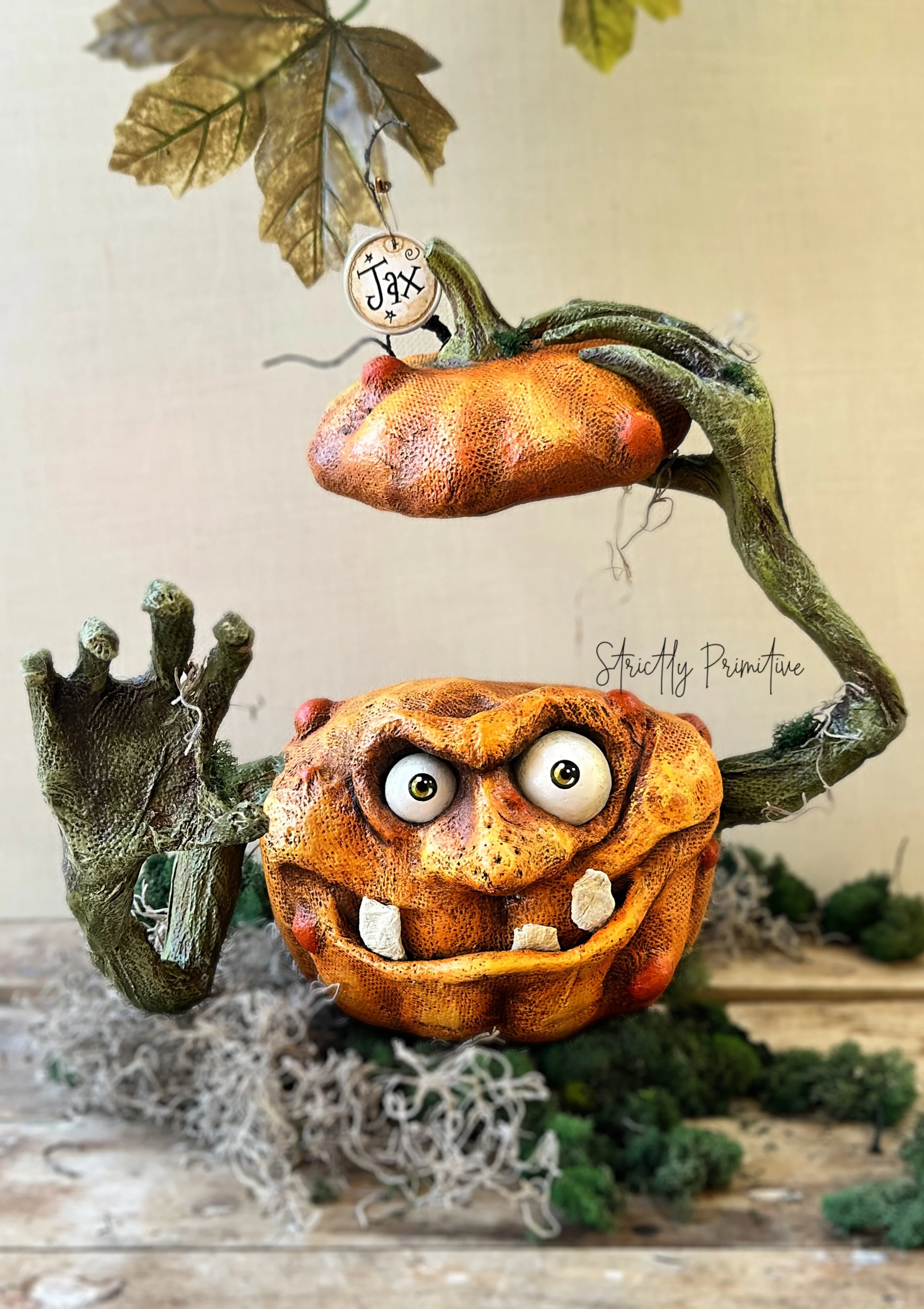 Limited edition “JAX”The Character Pumpkin