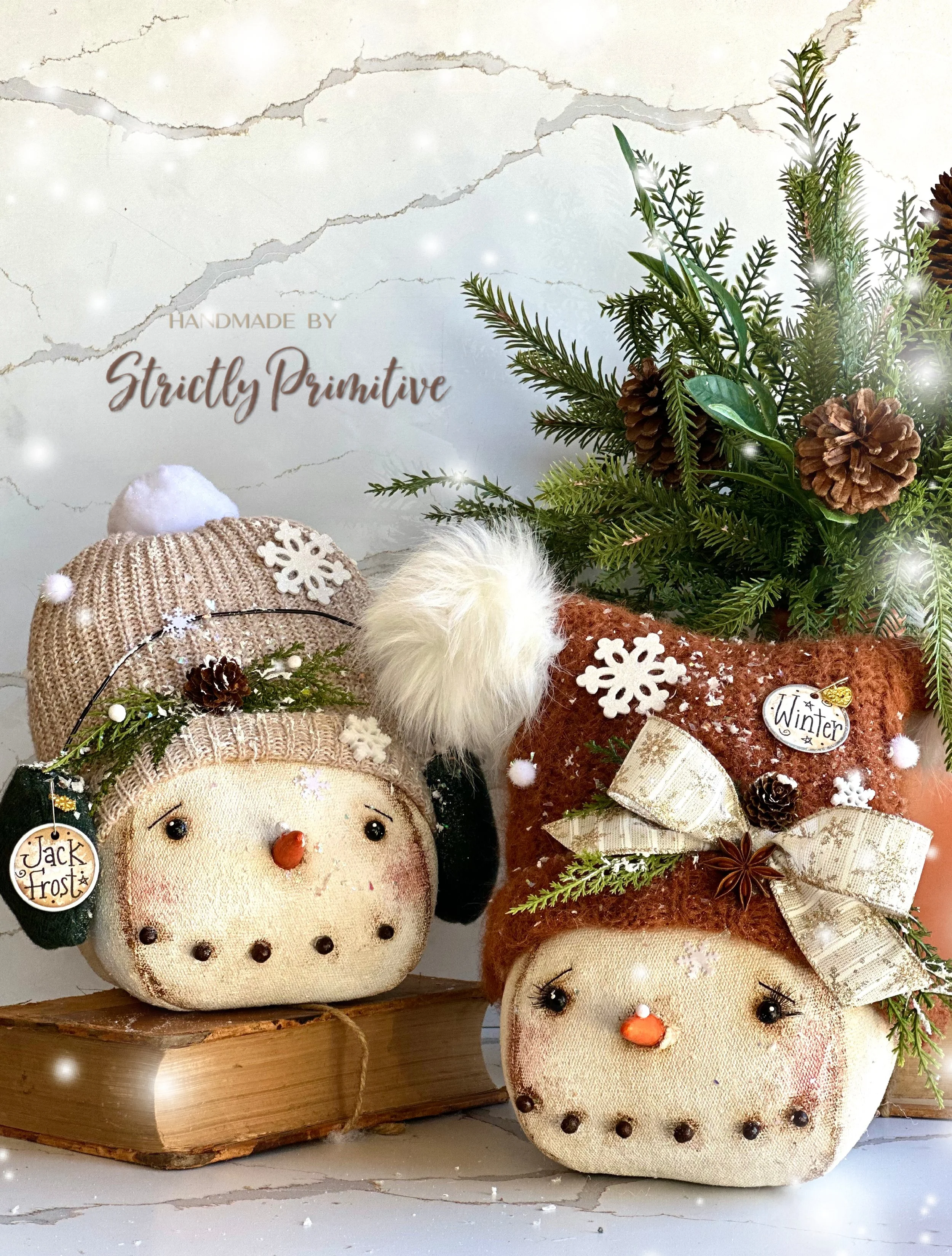 Snowman Head (Knit )