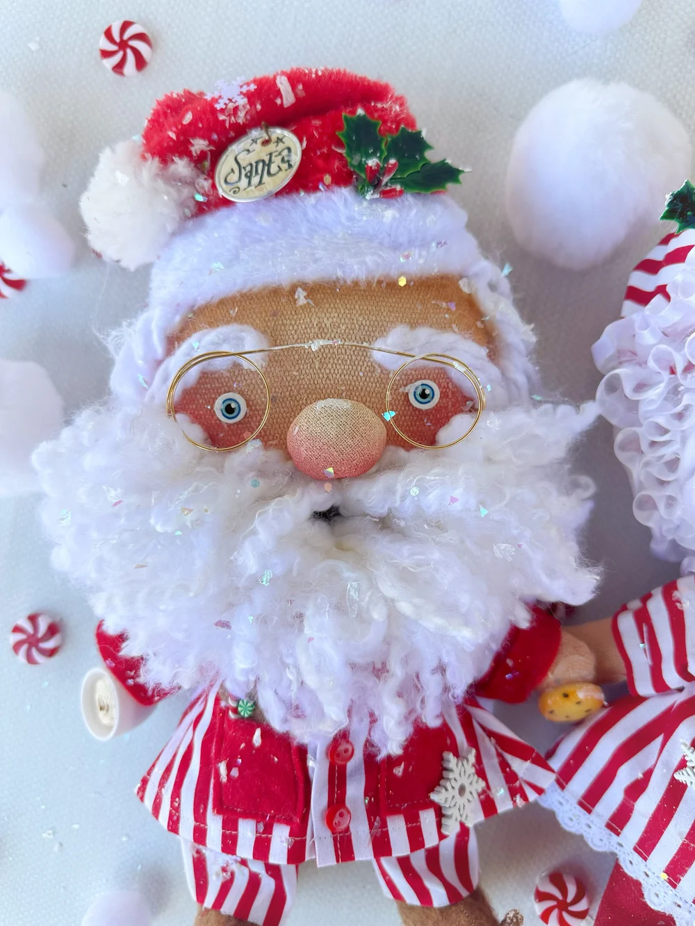 LIMITED EDITION* BEDTIME Santa and Mrs. Claus — Strictly Primitive