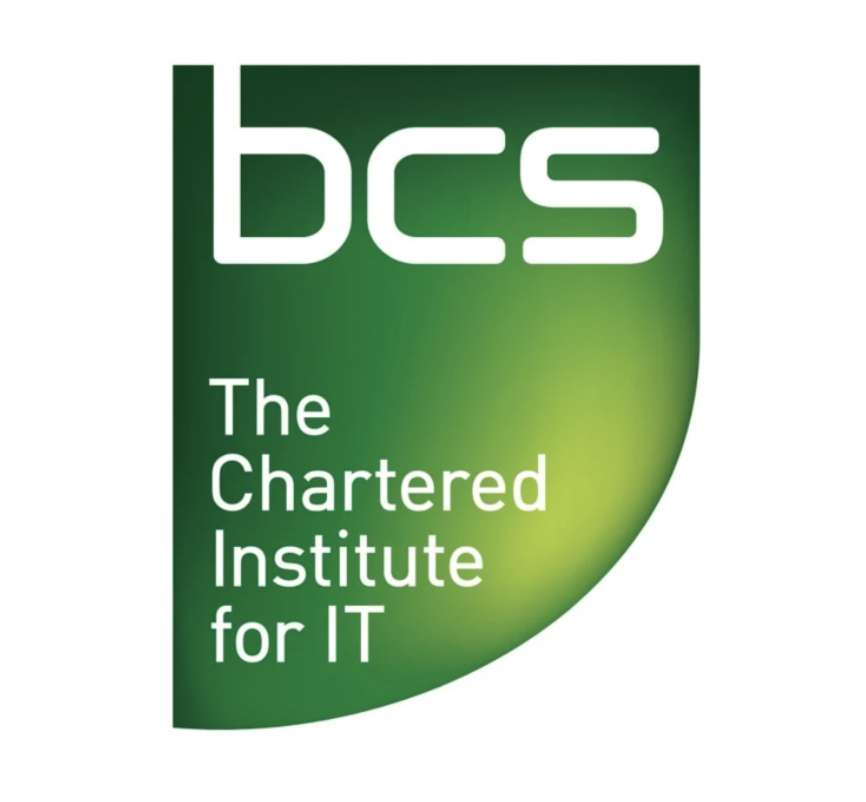 British Computer Society (The Chartered Institute for IT) logo.