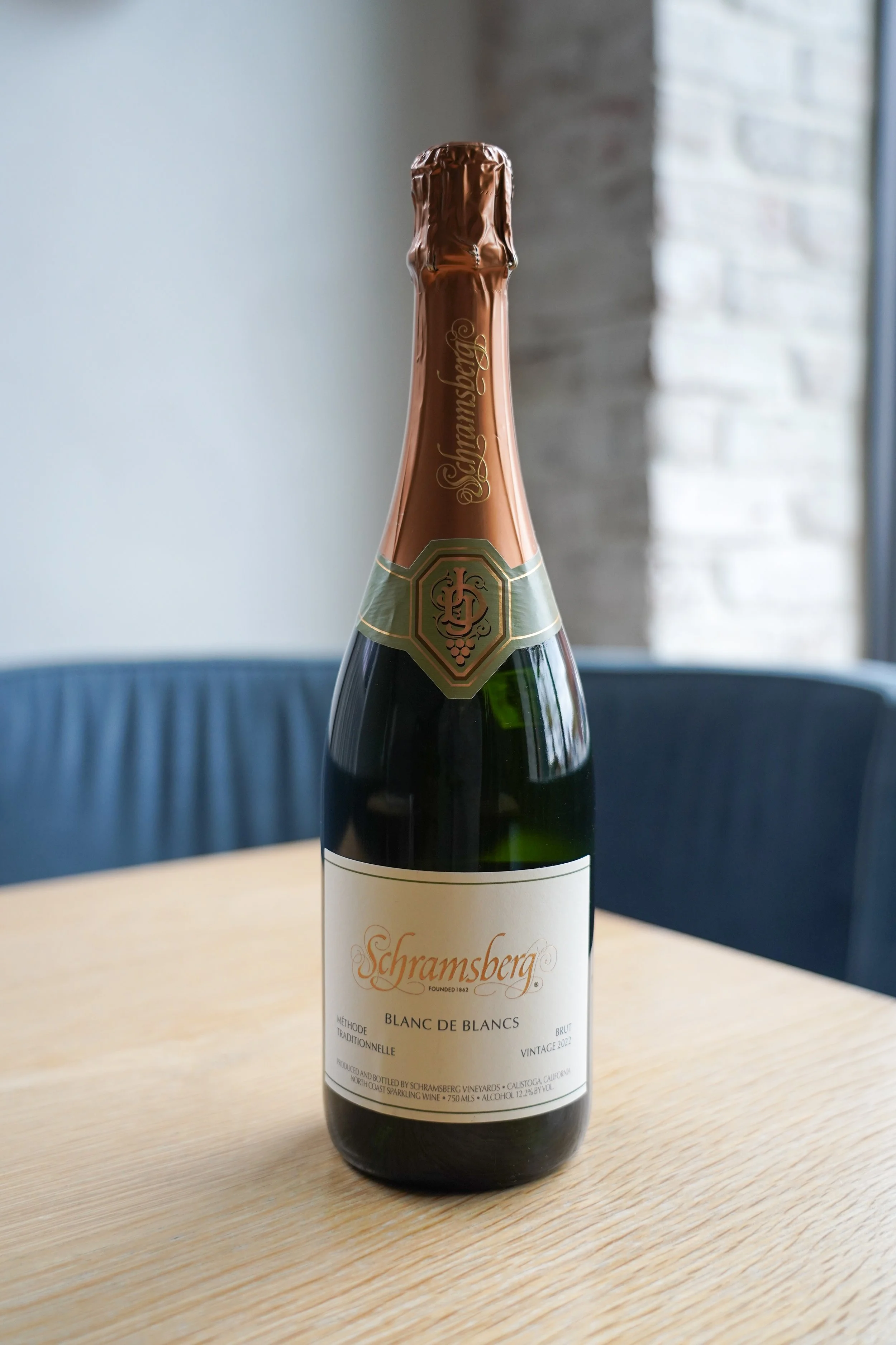 Bottle of Bubbles: Schramsberg ‘Blanc de Blanc