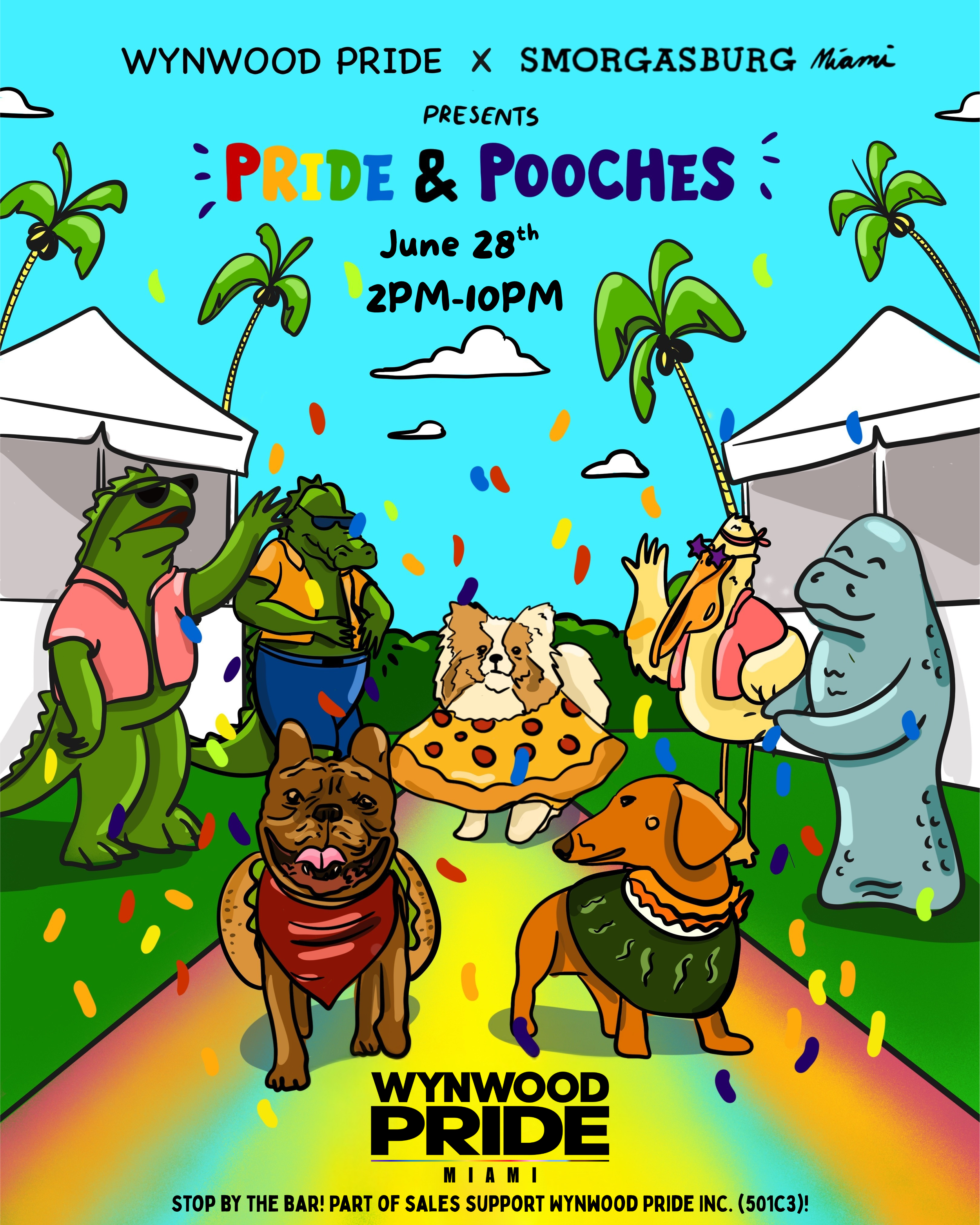 Wynwood Pride x Smorgasburg Miami Presents: Pride & Pooches!