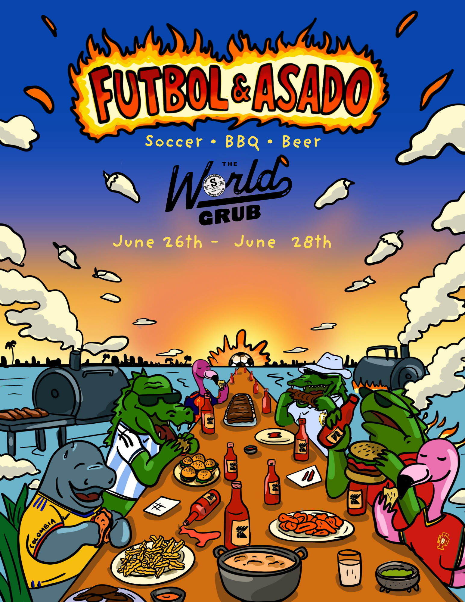 Futbol x Asado