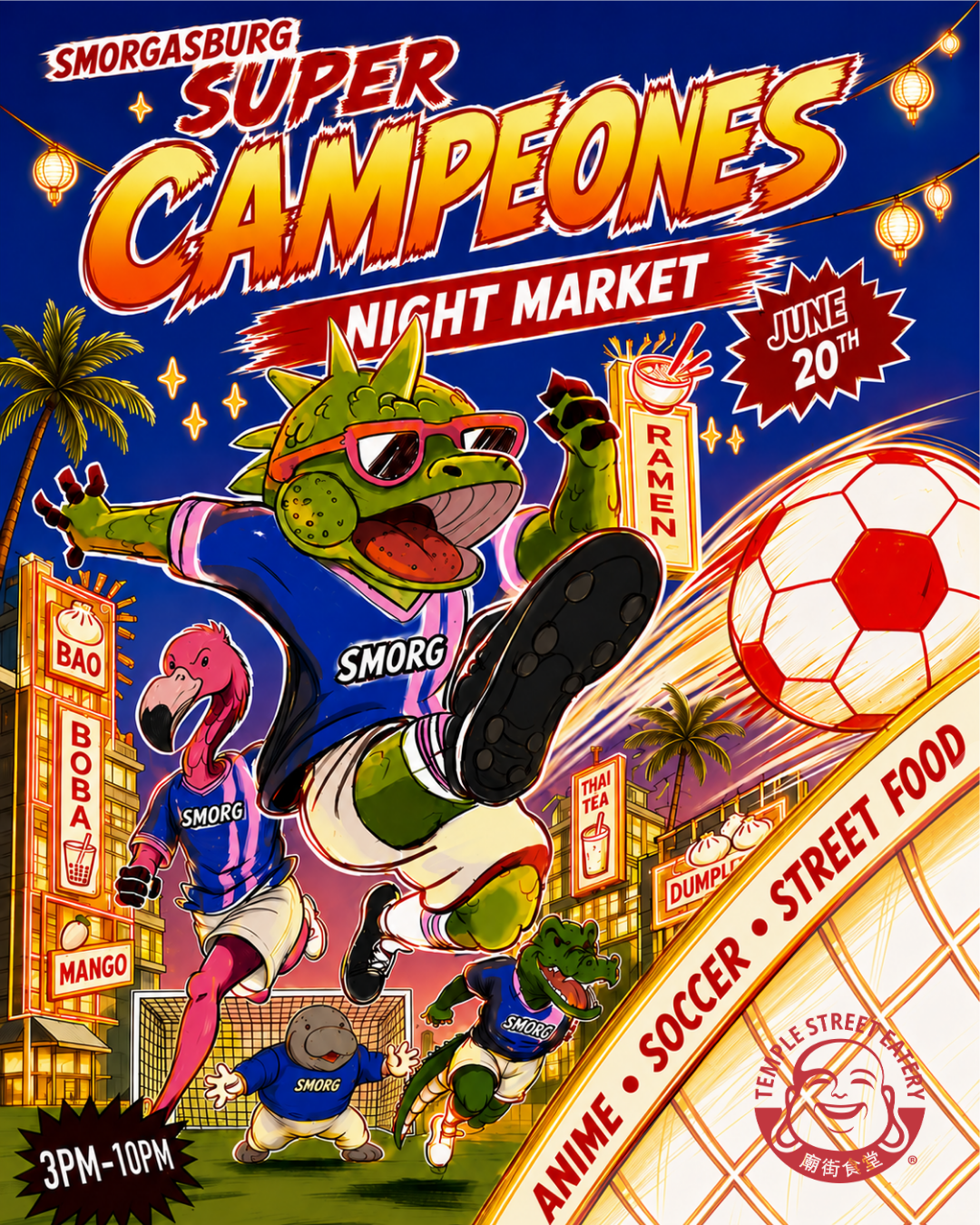 Super Campeones - Night Market