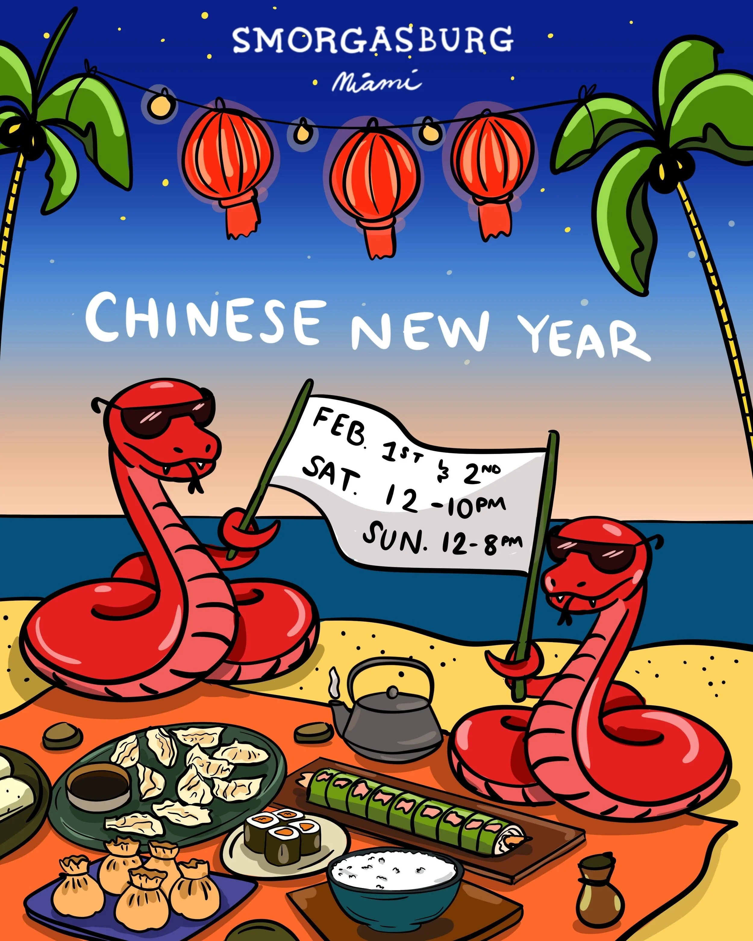 Smorgasburg Miami's 3rd Annual Chinese New Year Celebration!