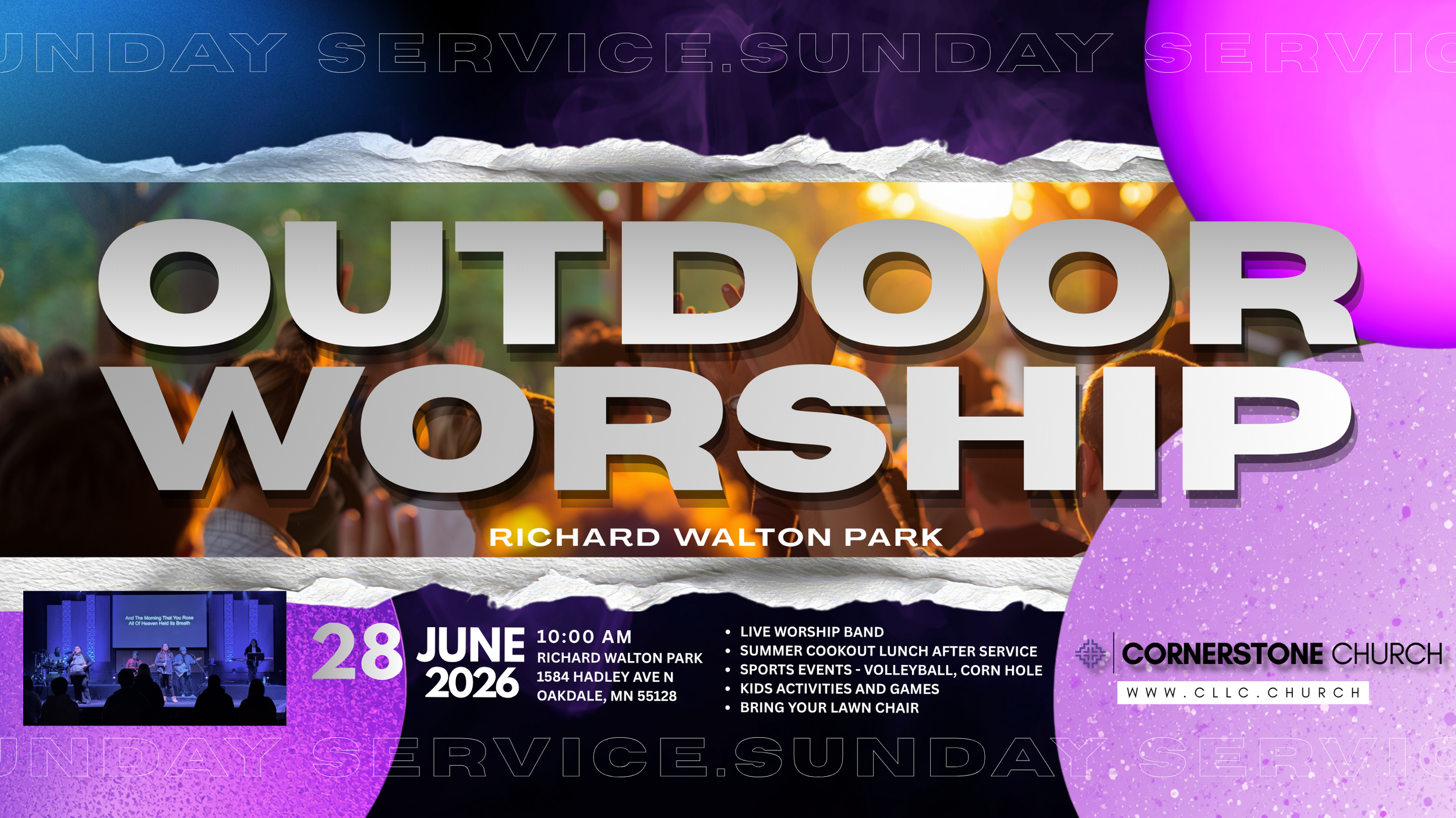 Summer Outdoor Worship