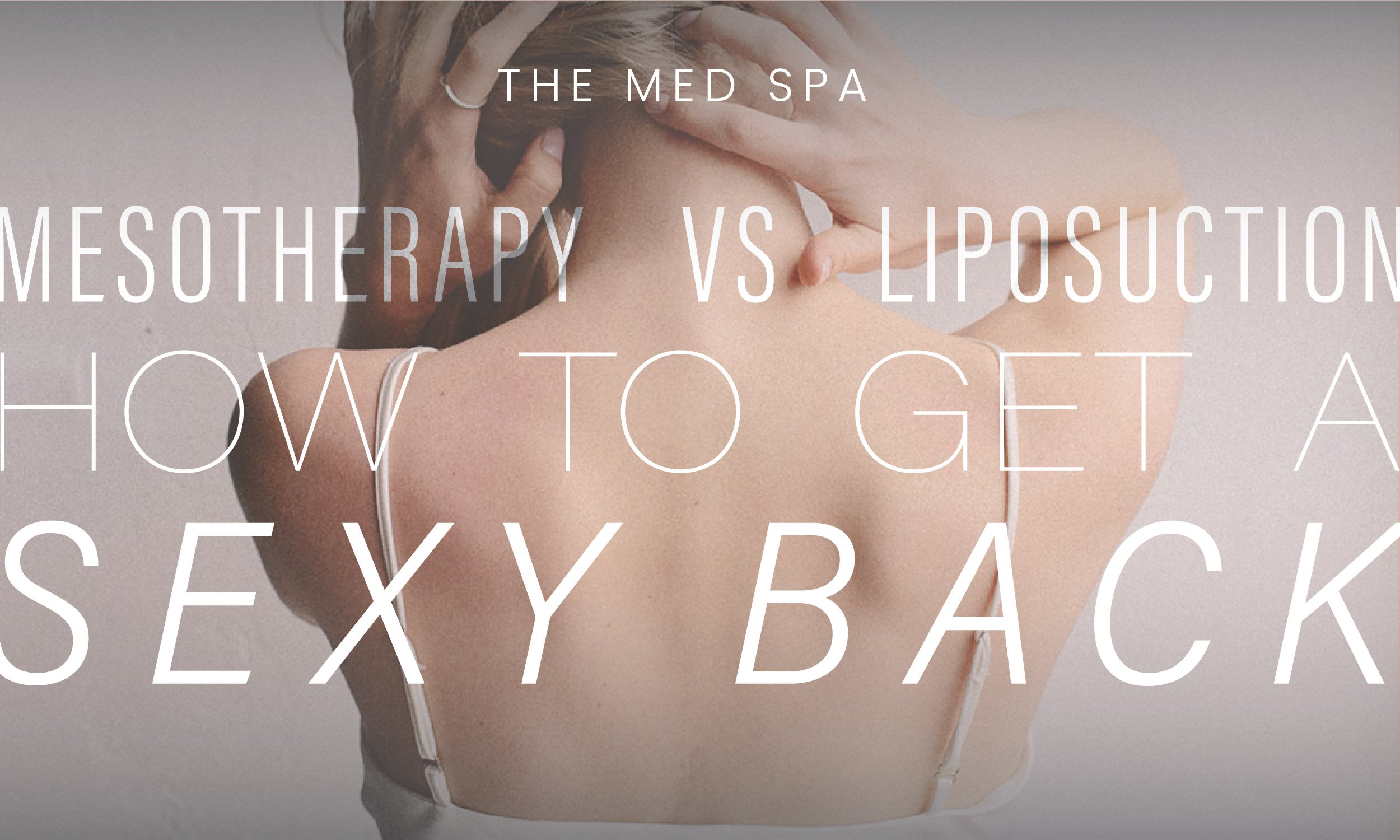 Is There a Liposuction Alternative for Back Fat and Bra Bulge in Woodbury,  MN? — THE MED SPA