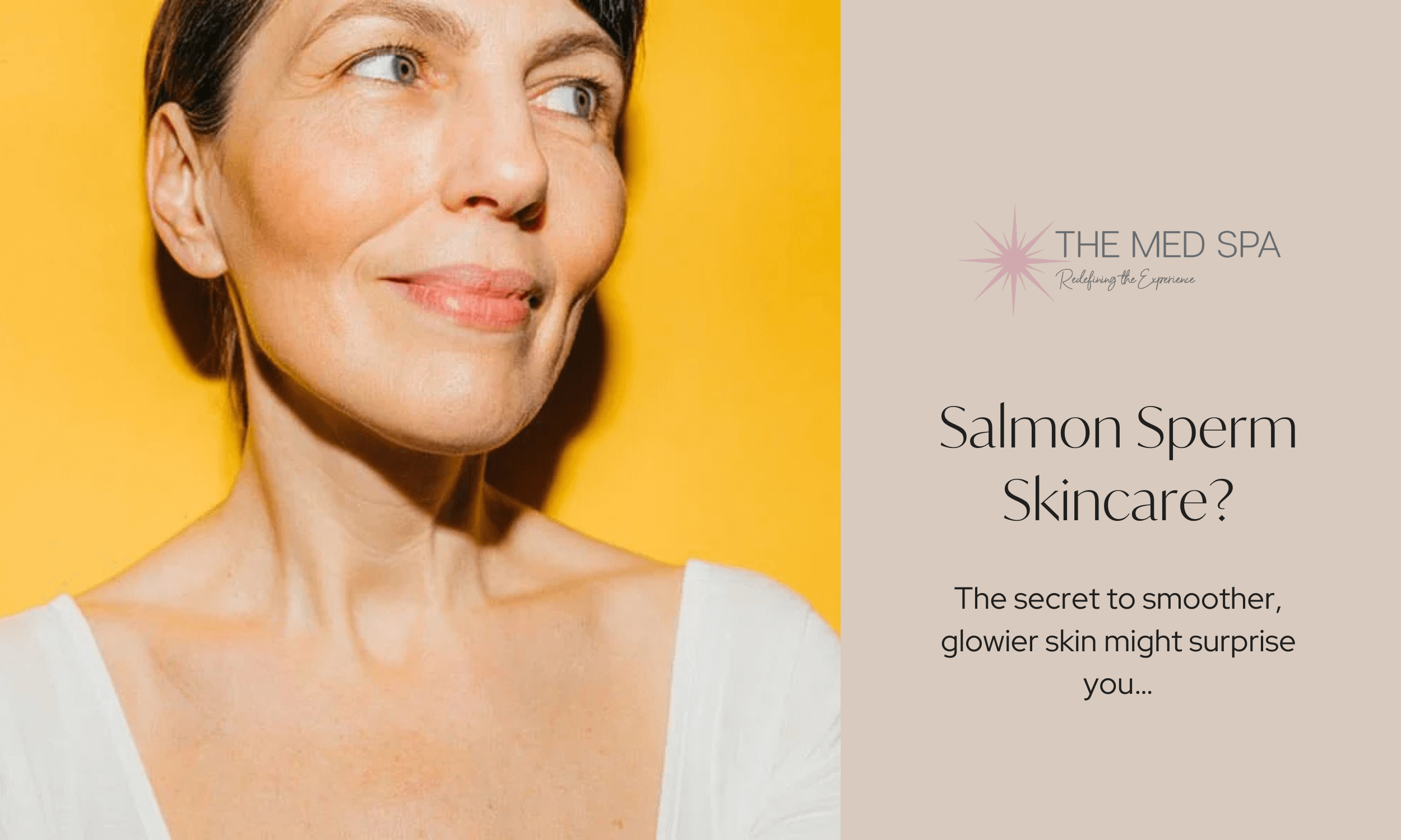 Salmon Sperm Skincare in Woodbury, MN. The secret to smoother skin with Med Spa Woodbury!