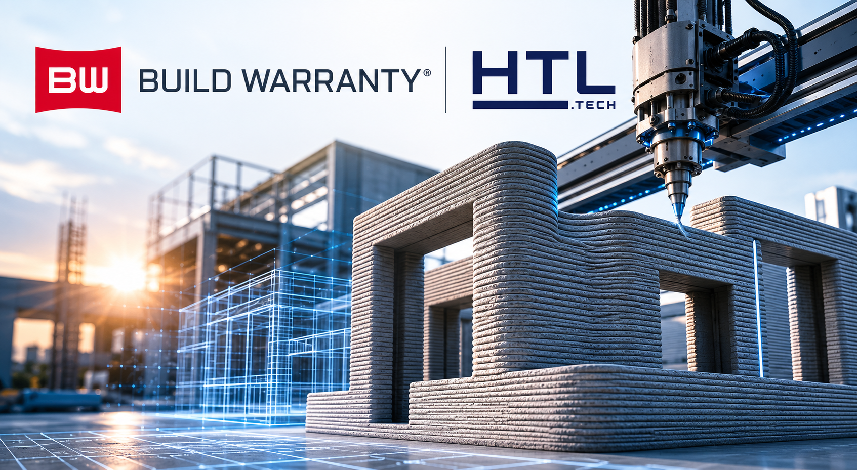 Build Warranty® Extends Structural Warranty Coverage to 3D Construction Printing via HTL.tech