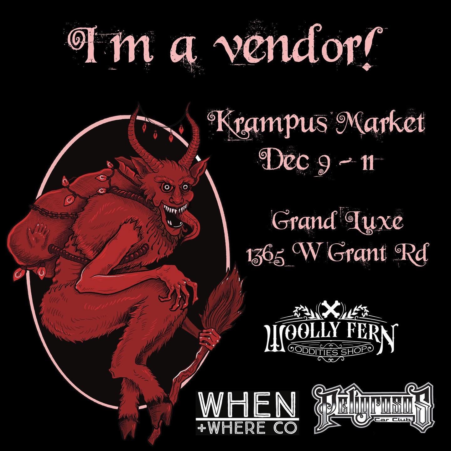 Dirty T Punk Rock Flea Market: Krampus Edition
