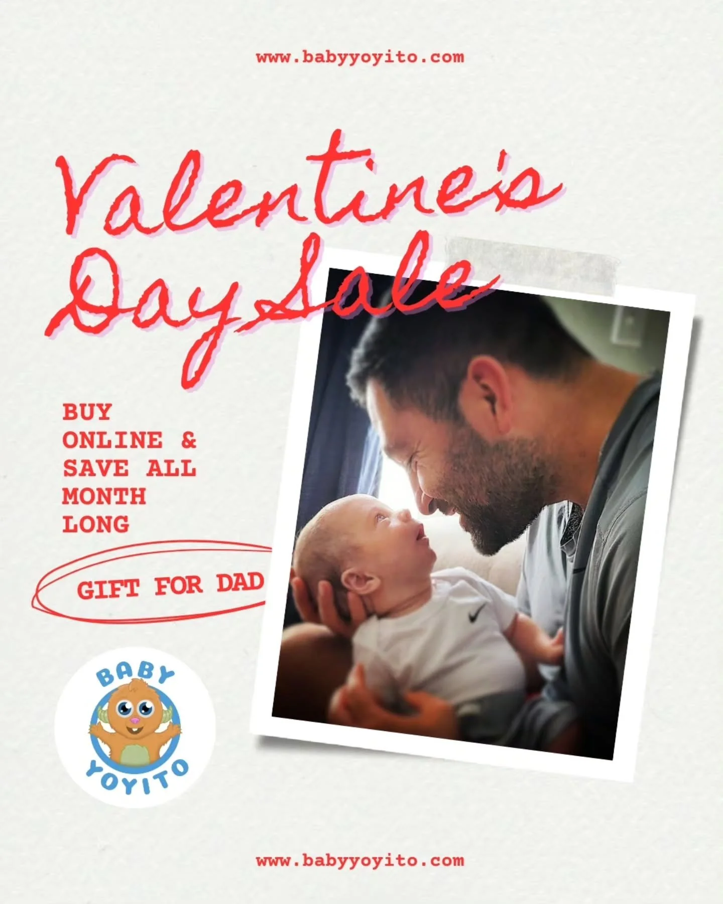 Love is in the bag this Valentine&rsquo;s Day

Because the best gift is something parents actually need.

Our Valentine&rsquo;s Day Sale is LIVE and every item on BabyYoyito.com is on sale 🎉

✨ The perfect diaper bag for twins
✨ The best travel diap