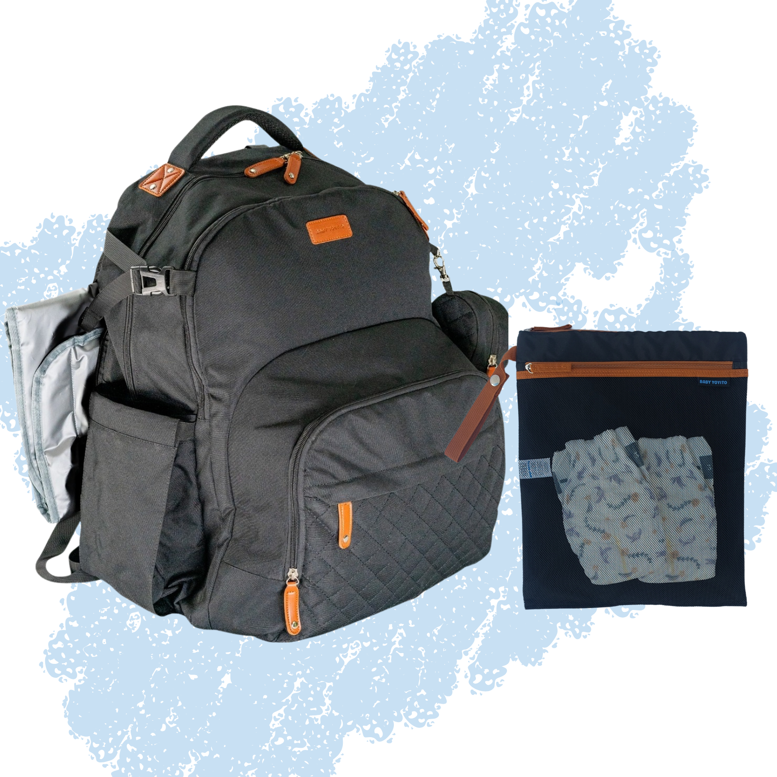 Day Trip Baby Bundle - Day Trip Diaper Bag & Day Trip Wet/Dry Travel Bag