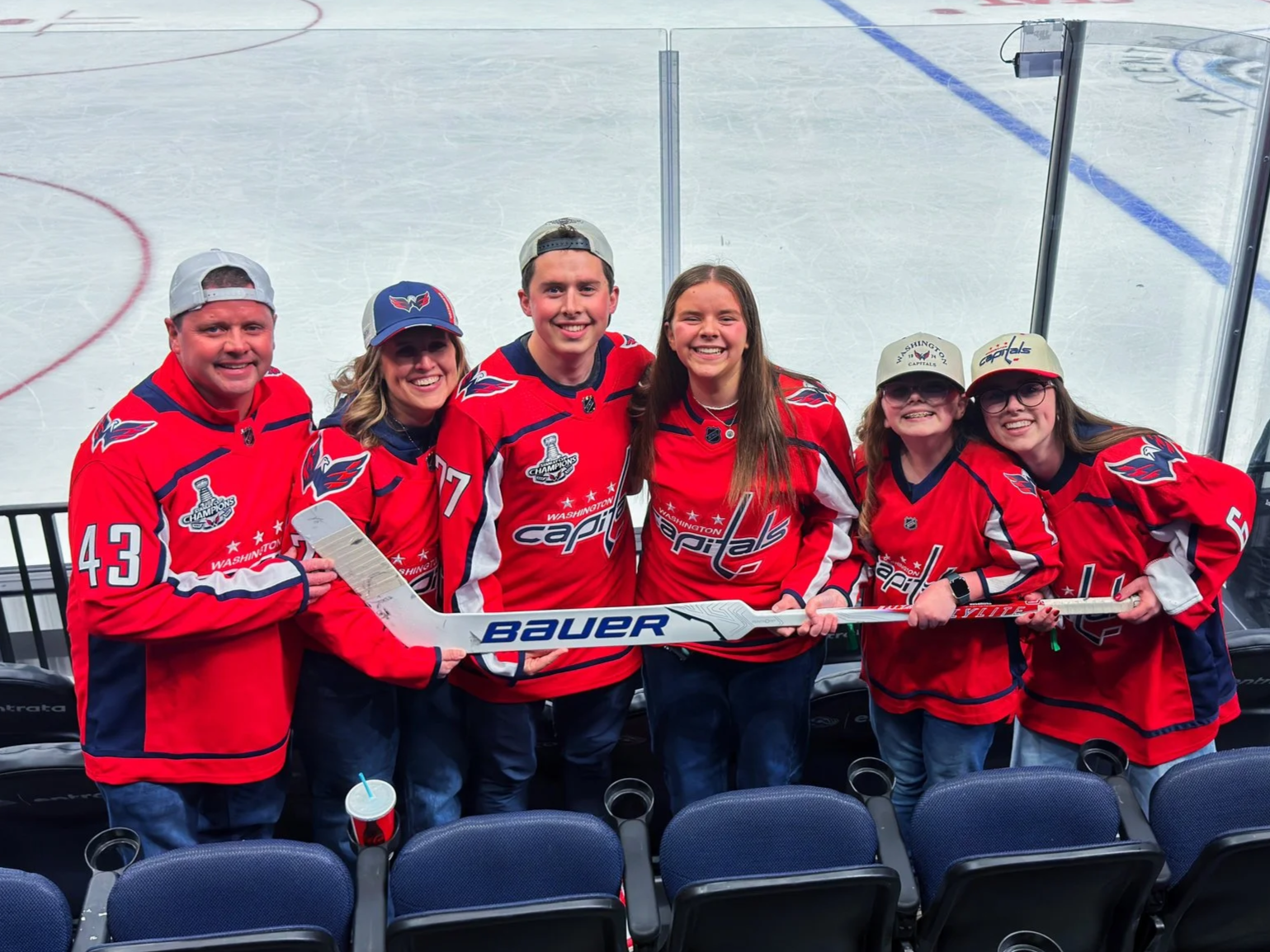 First Caps Game with the Whole Fam