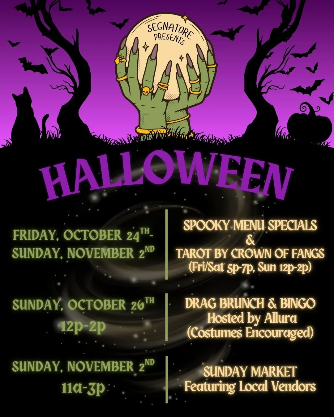 HALLOWEEN @ SEGNATORE