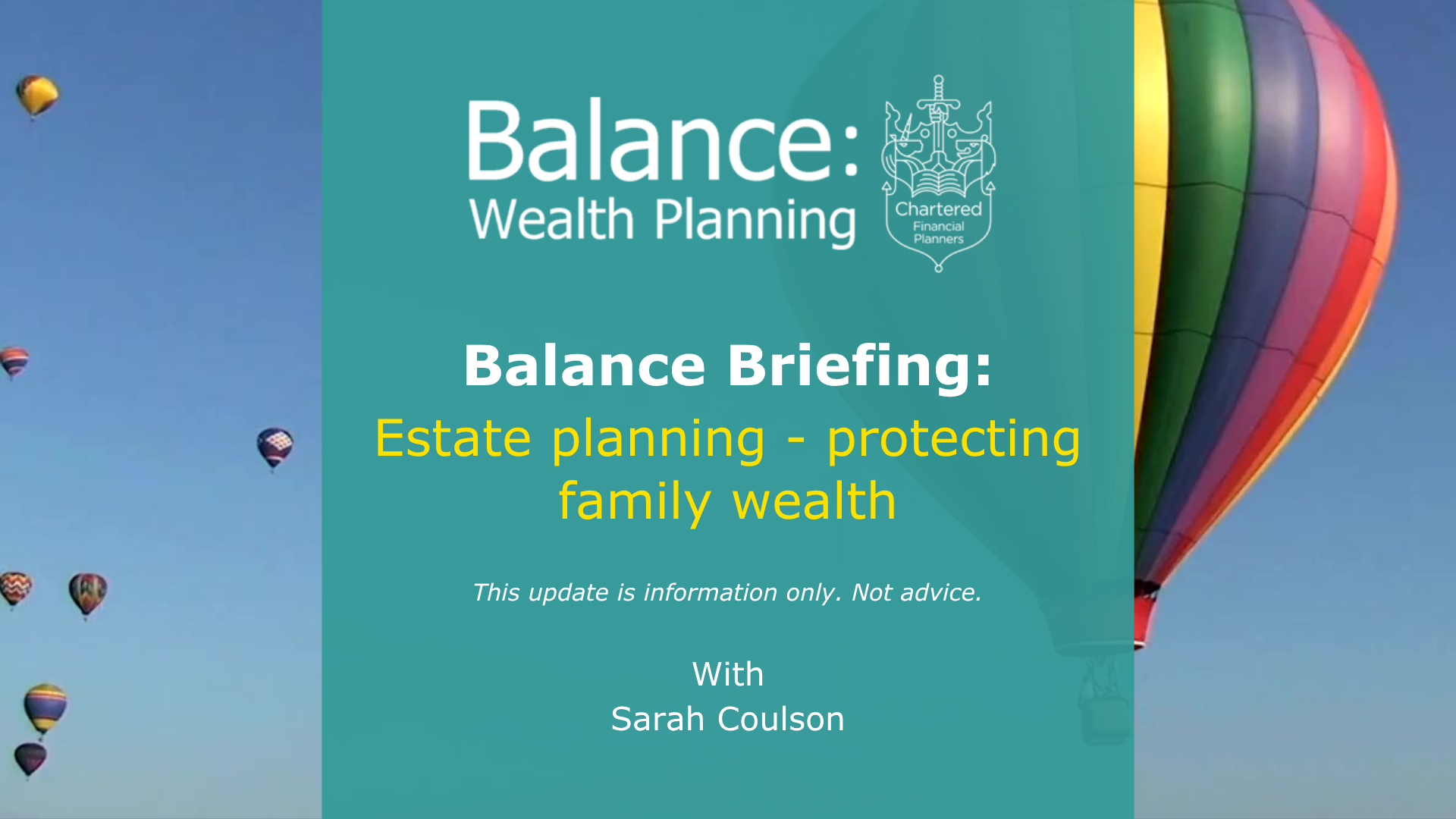 Balance Briefing: May 2026 