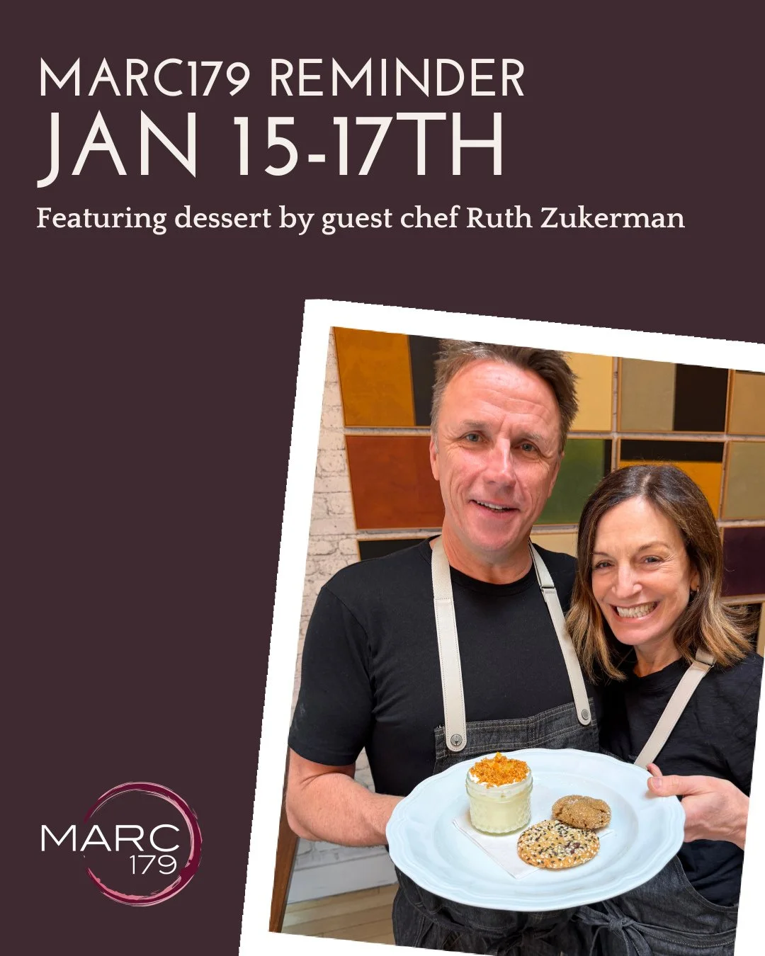 Our January pop-up is just days away, and we can&rsquo;t wait to welcome you. It&rsquo;s our first dinner of the year, and we&rsquo;re especially excited to have our close friend @fountainofruth joining us as guest pastry chef.⁠
⁠
Scroll through for 