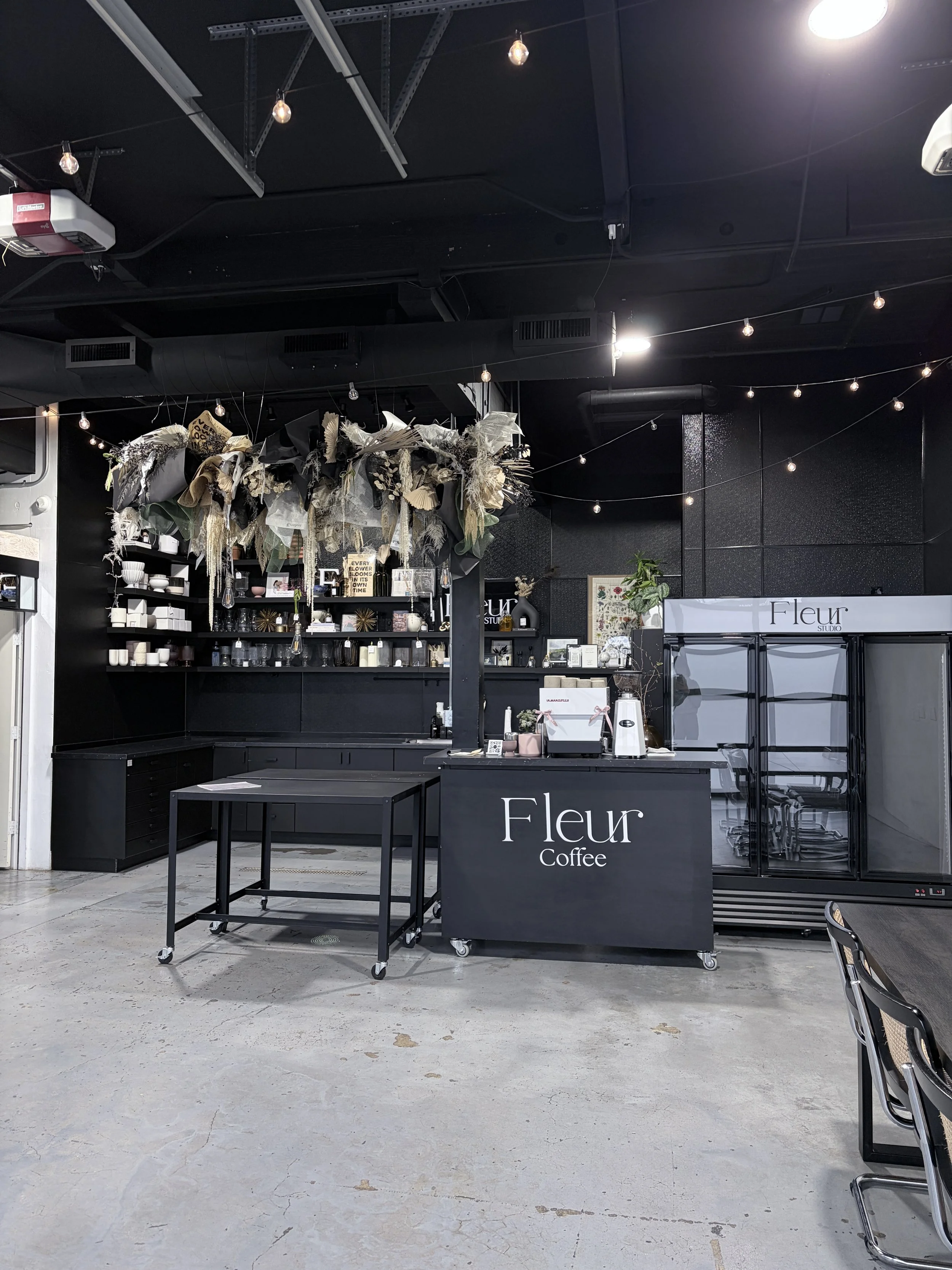 with coffee cart add on