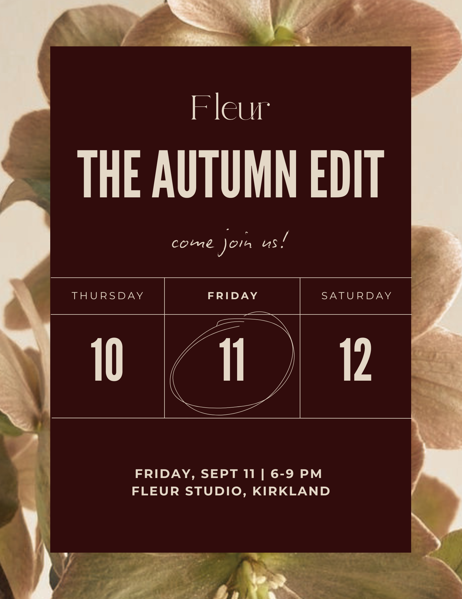 Fleur Soirée: Autumn Edit