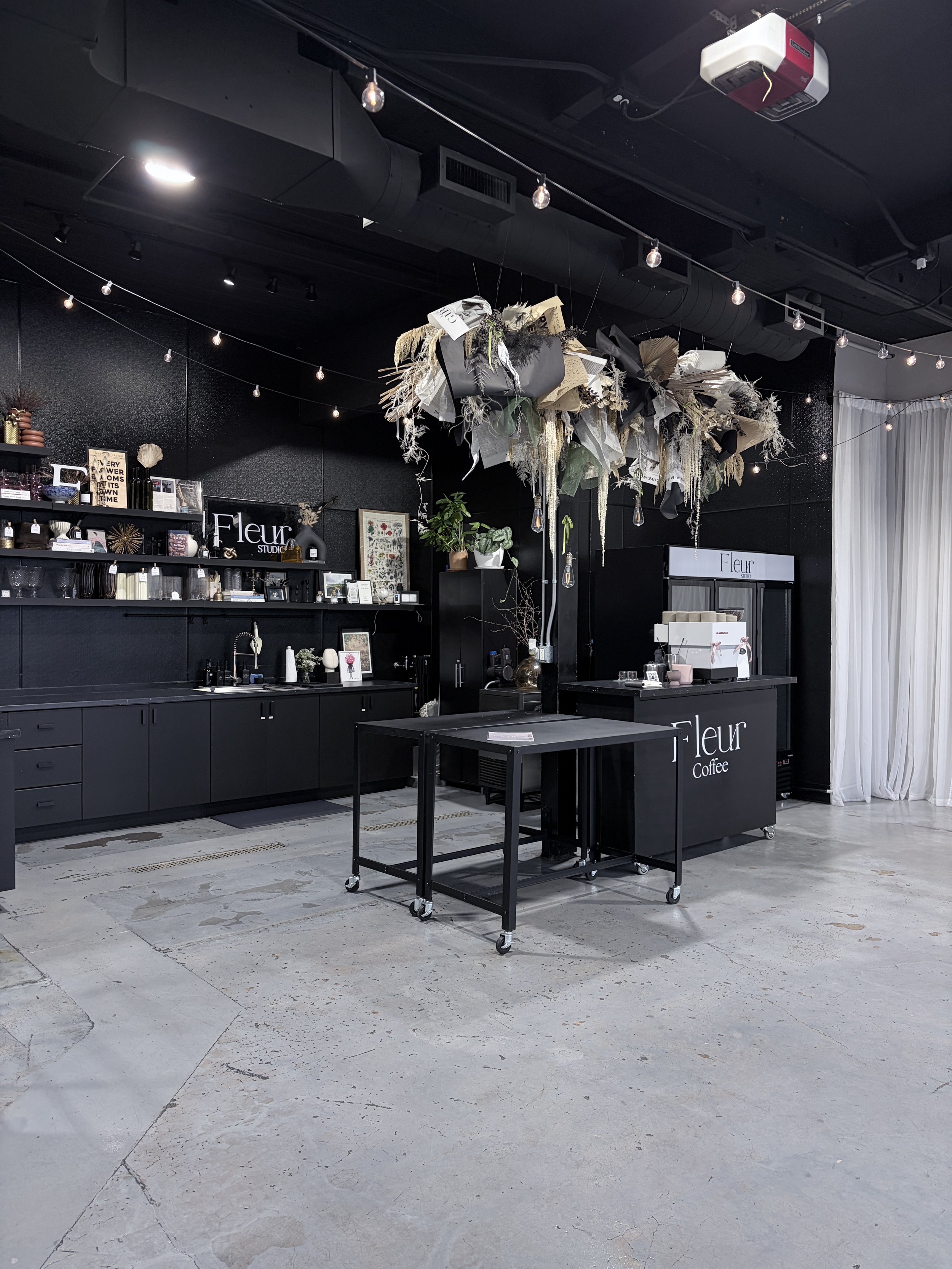 with coffee cart add on