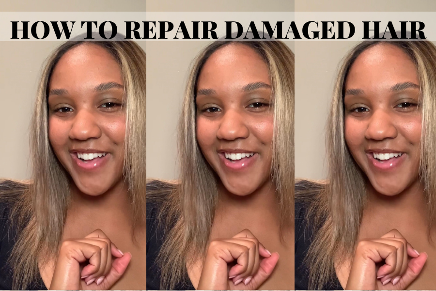 how to repair damaged hair
