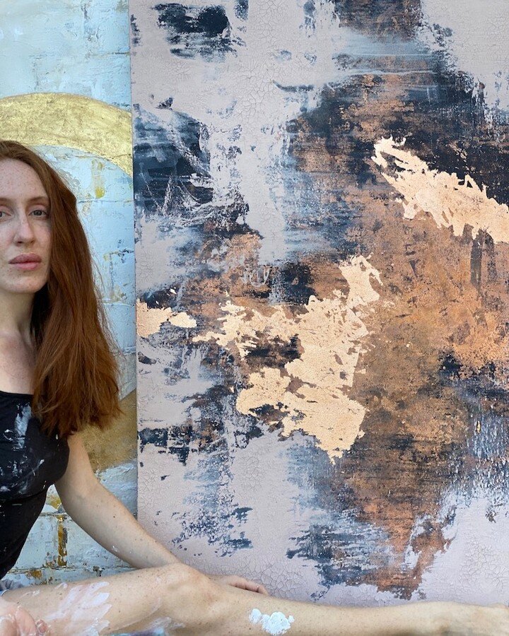 Weekend spent painting outside, so Monday morning can bring it. I've got new work in progress and a cold-spell in FL. Feeling ready!

#artist #artistsupport  #femaleartist #femaleentrepreneur #gallery #artcollector #artlovers #painting #art #workinpr
