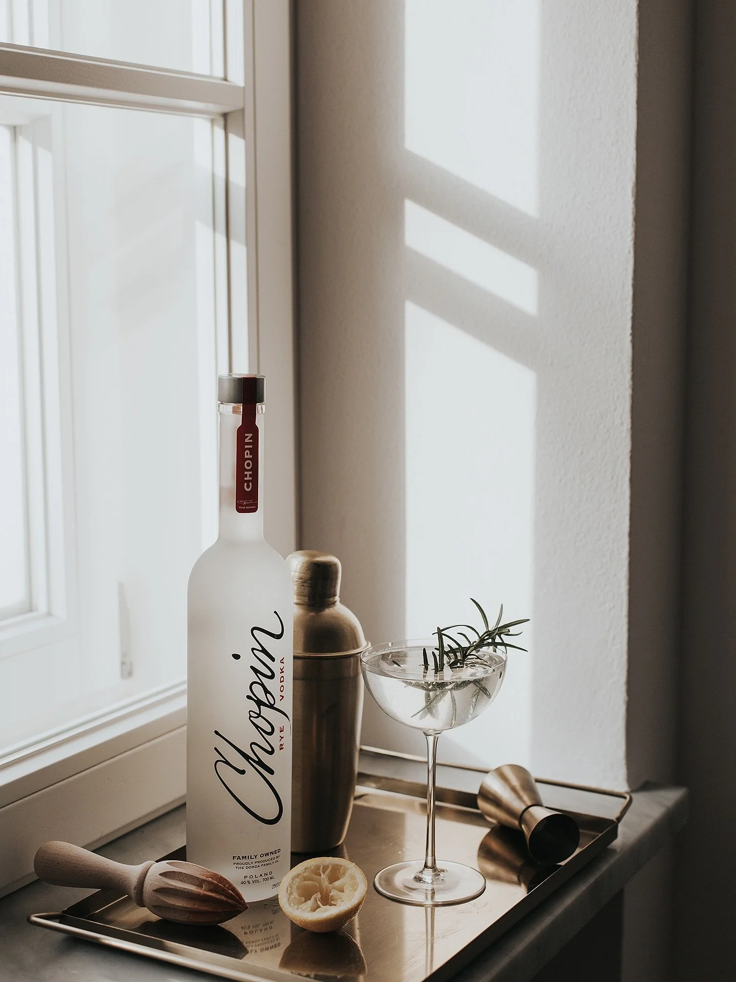 As if we need an excuse for a Saturday martini. 🍸️ Celebrating ##NationalVodkaDay with our client @chopinvodka, a brand redefining what vodka can be with its single-ingredient expressions and commitment to quality. We&rsquo;re proud to partner with 