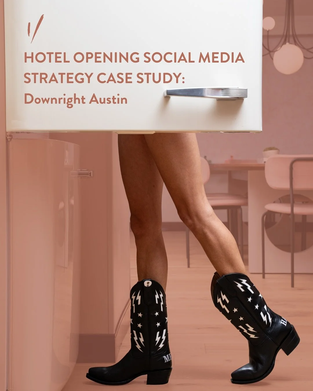 When @downrightaustin opened its doors, Firecracker was there to make sure the story spread far and wide. From strategy to social feeds, we brought the energy of this bold new hotel to life across social, showcasing the property&rsquo;s personality a