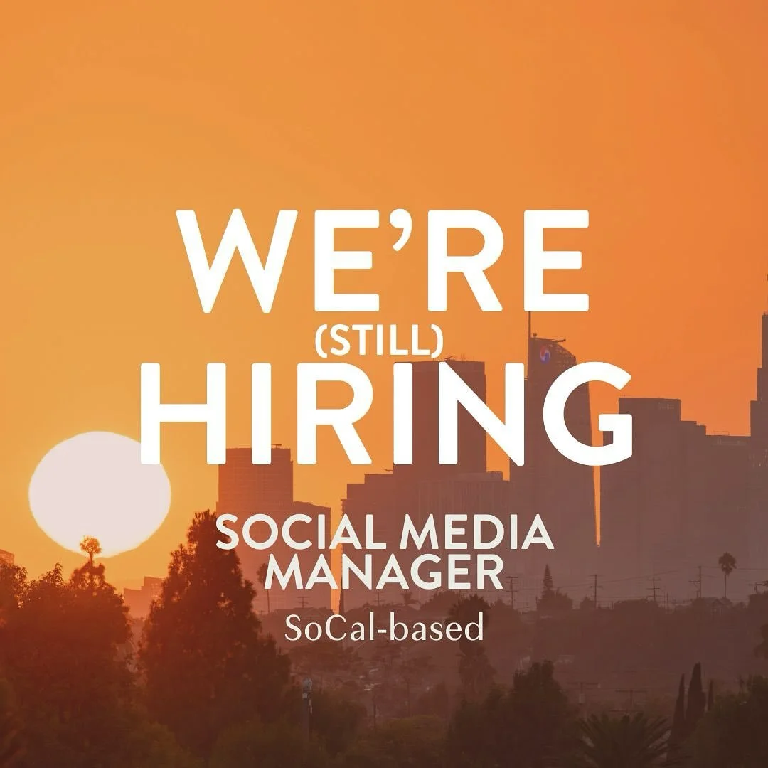 We’re just a social media team, standing in front of a sea of applicants, asking them to be located in SoCal and ready to come on board as a SMM. 🥲 IMMEDIATE HIRE, BTW!
Yeah, we’re HIRING and looking for YOU, SoCal Folks! And listen,