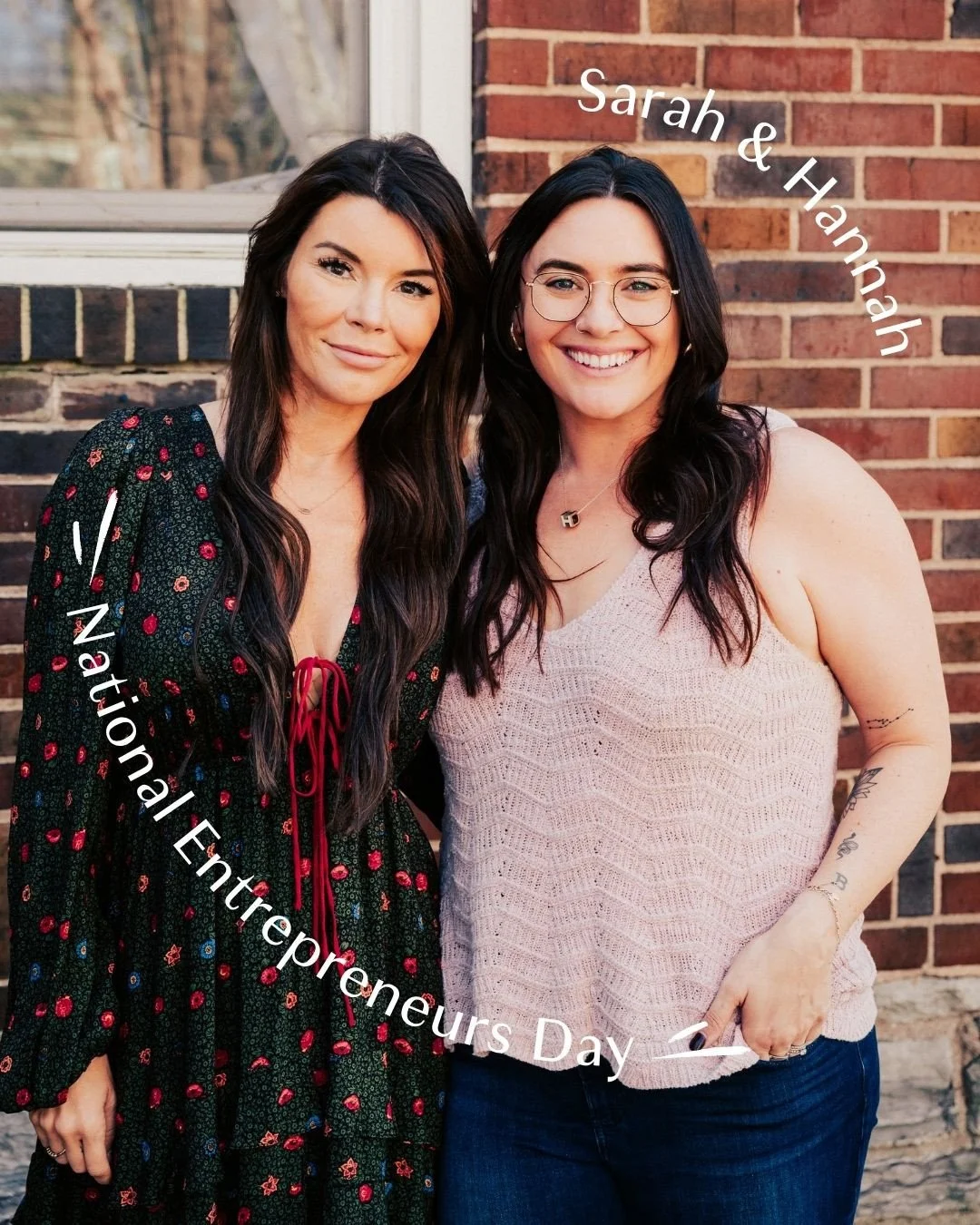 There's a day for everything, including #NationalEntrepreneursDay!⁠
⁠
Starting a business is not a gig for weak, so shoutout to our founders, Sarah &amp; Hannah, who got a little tipsy and decided to start a business (and actually follow through with