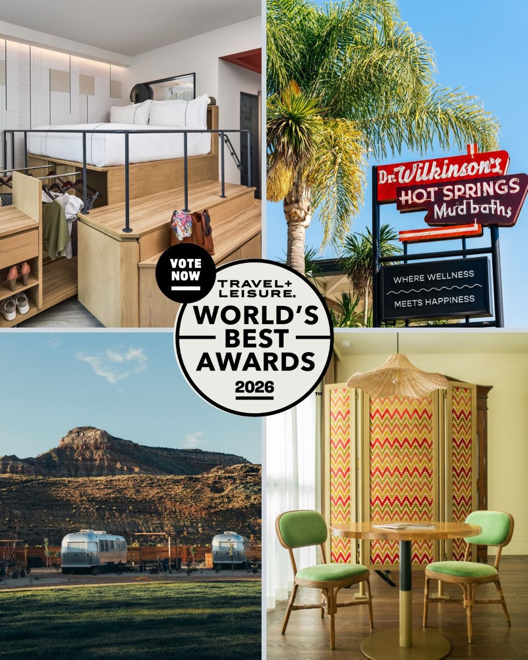 Cheers to our clients who are featured on the @travelandleisure World's Best Awards 2026 List!⁠
⁠
🧨 @theasterlosangeles⁠
🧨 @drwilkinsonsresort⁠
🧨 @catbirddenver⁠
🧨 @autocamp⁠
🧨 @thelodgesonoma⁠
🧨 @zacharidunes⁠
🧨 @intercontinentaldcwharf⁠
⁠
Ch