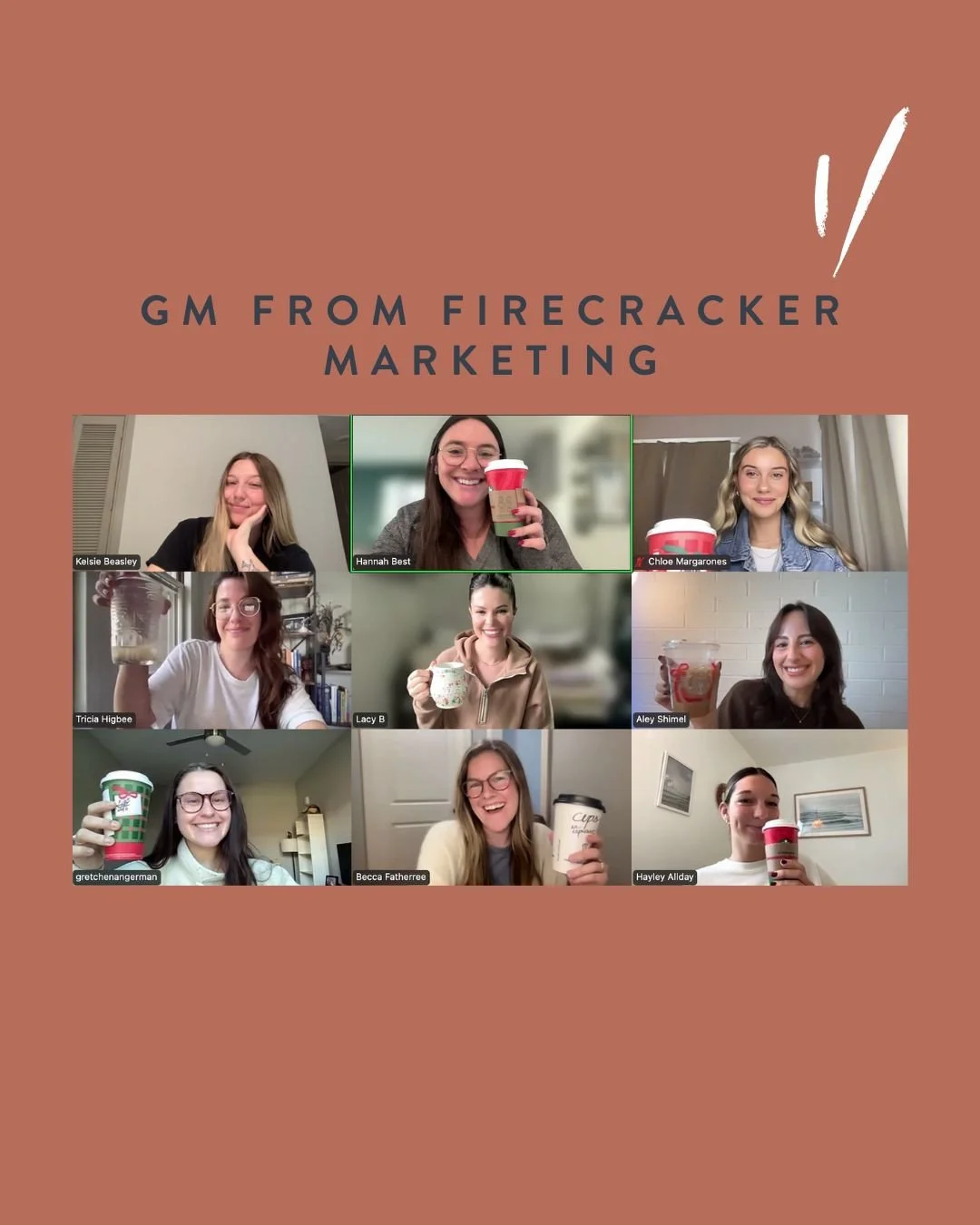 Happy Friday we've had three coffees already how are you doing????? ⁠